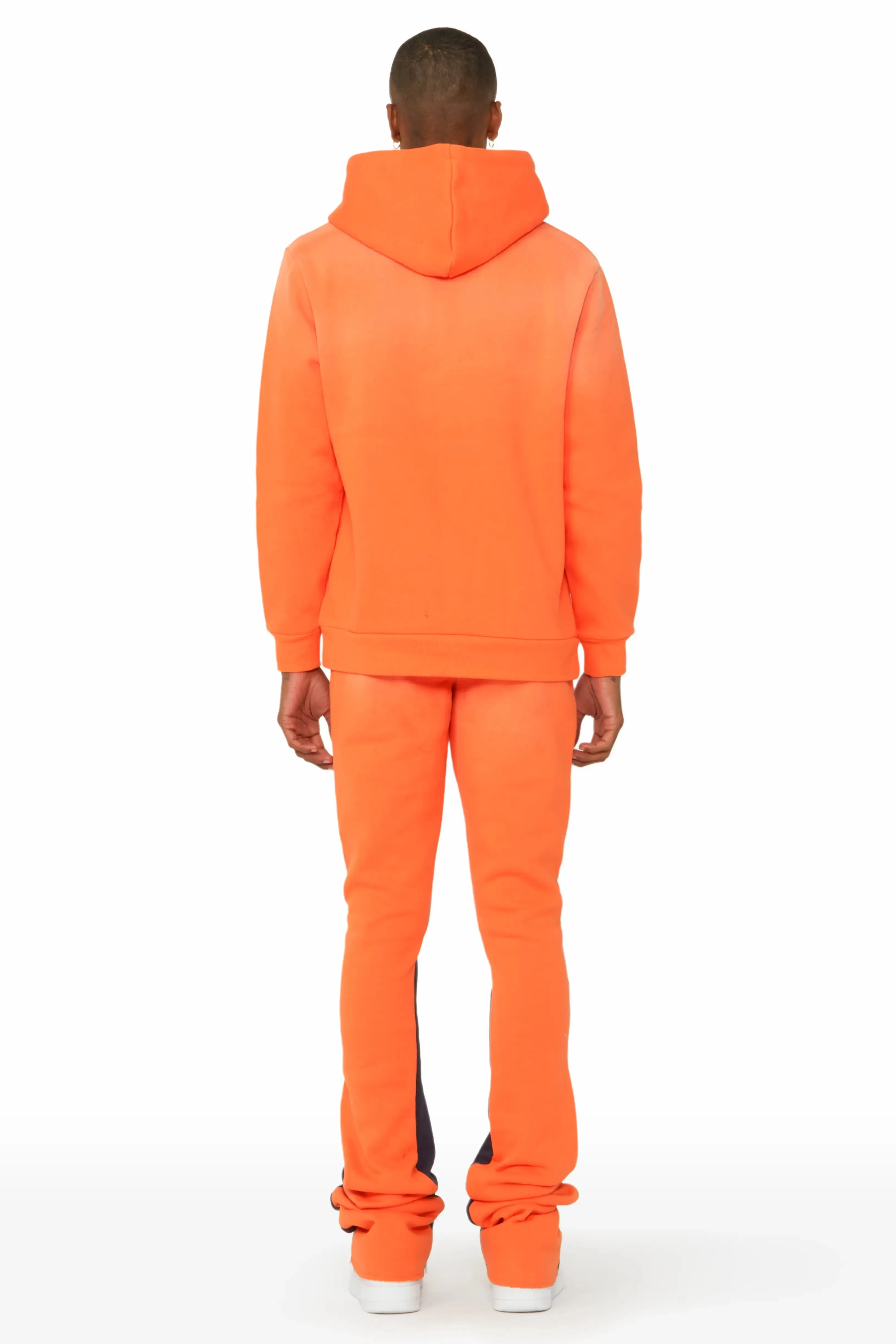 Rockstar Art Dist. Orange/Black Super Stacked Pant Set sold by Rockstar Original product image thumbnail 5