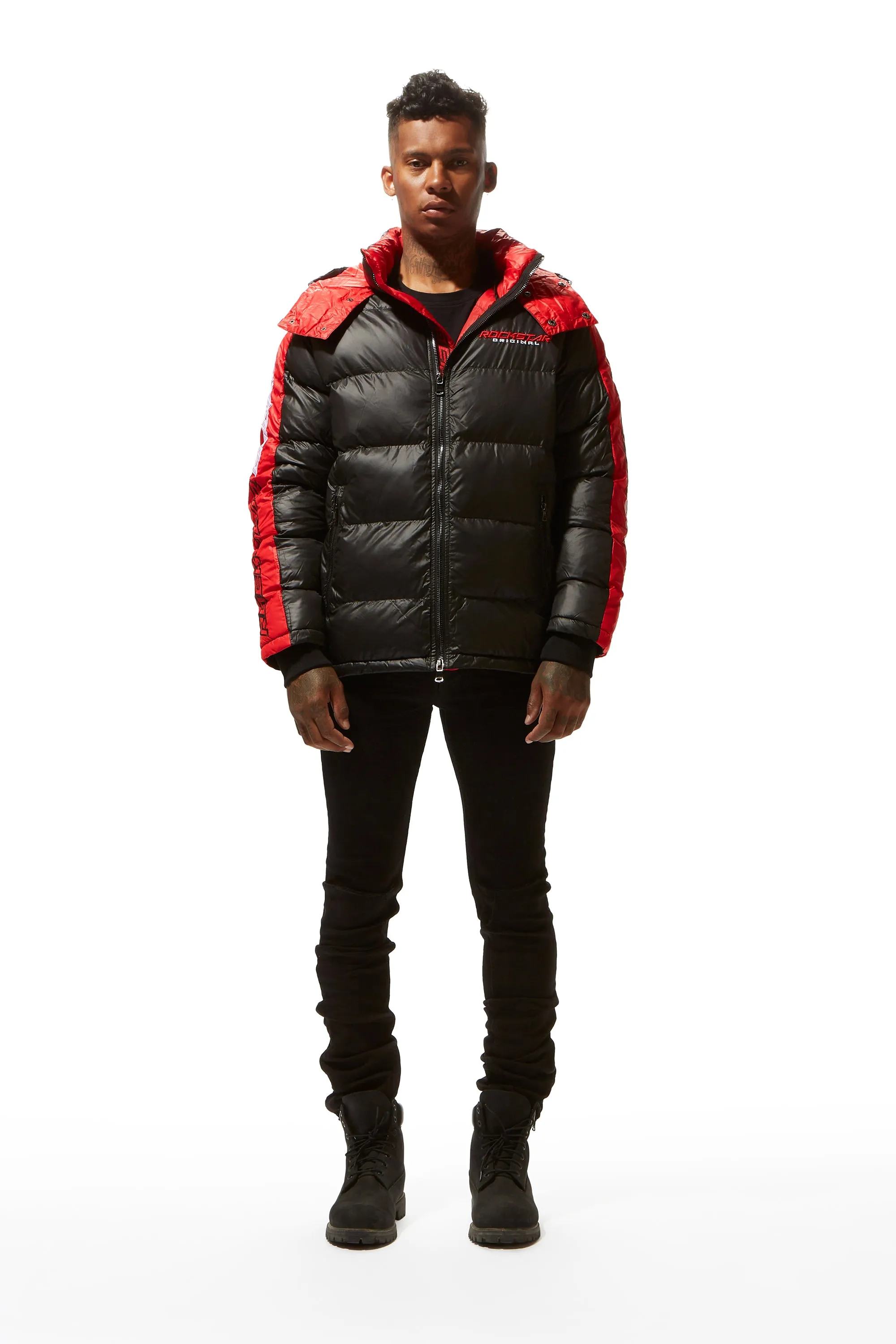 Black Alasia Puffer Jacket sold by Rockstar Original product image thumbnail 4