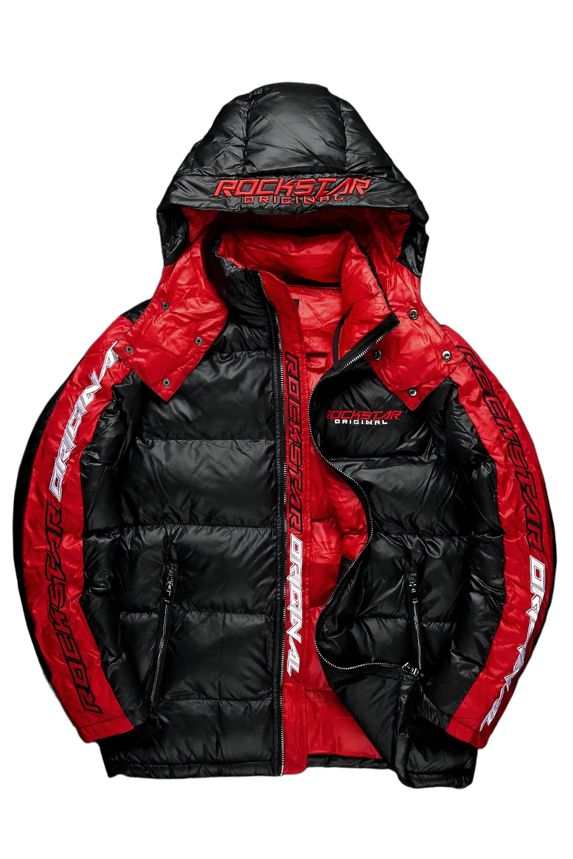 Black Alasia Puffer Jacket sold by Rockstar Original