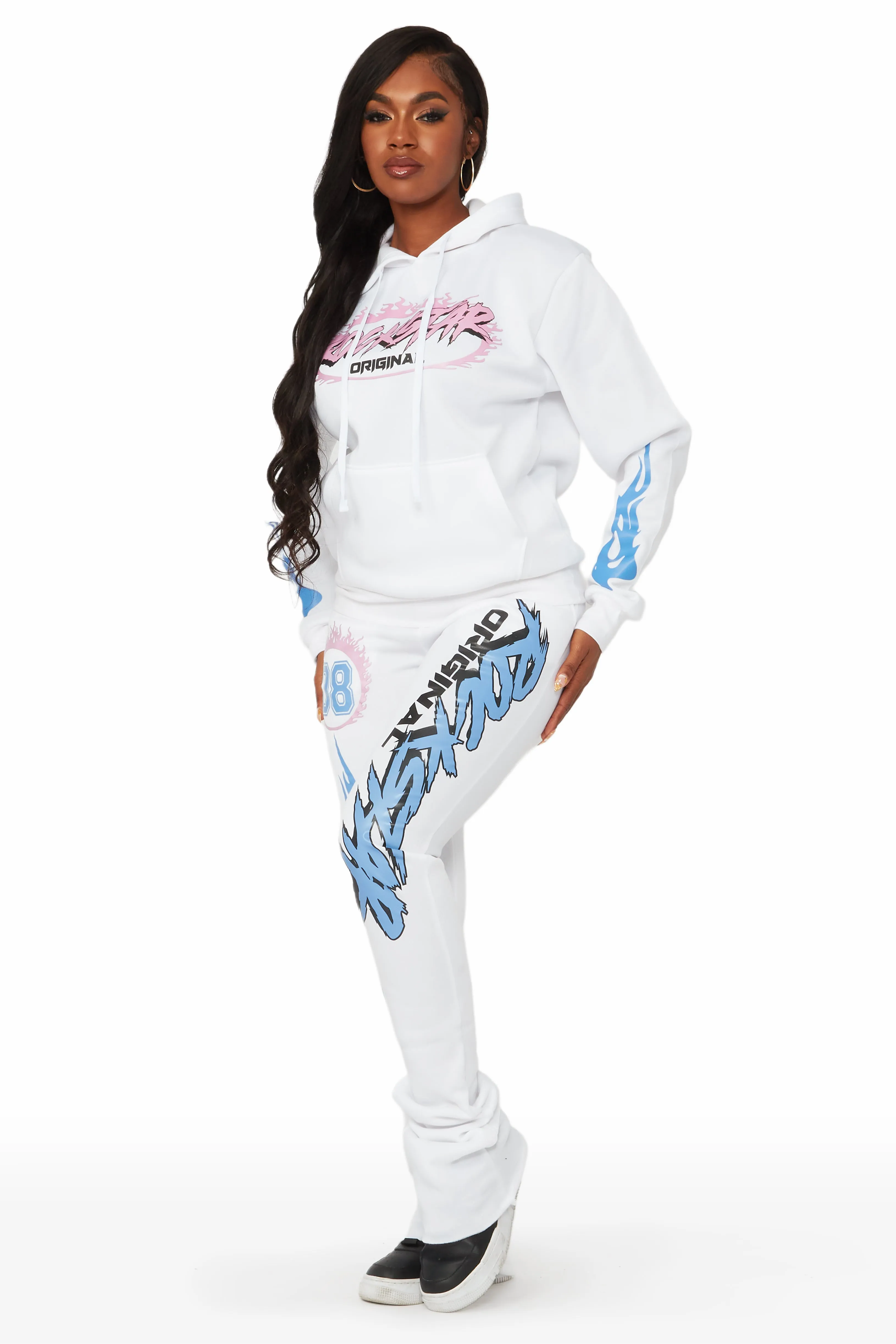 Aviana White Super Stacked Trackset sold by Rockstar Original product image thumbnail 2