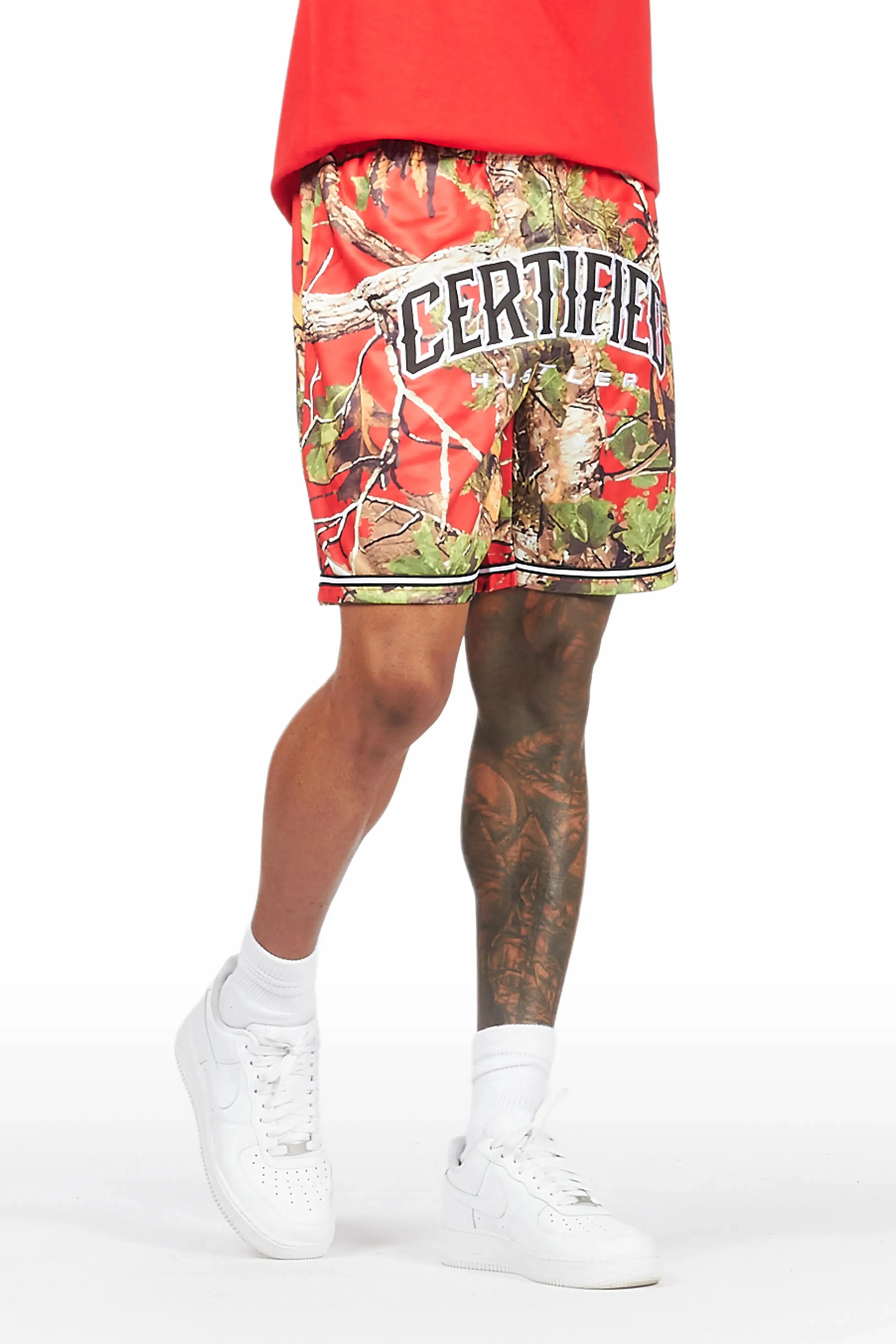Ceri Red Graphic Short sold by Rockstar Original