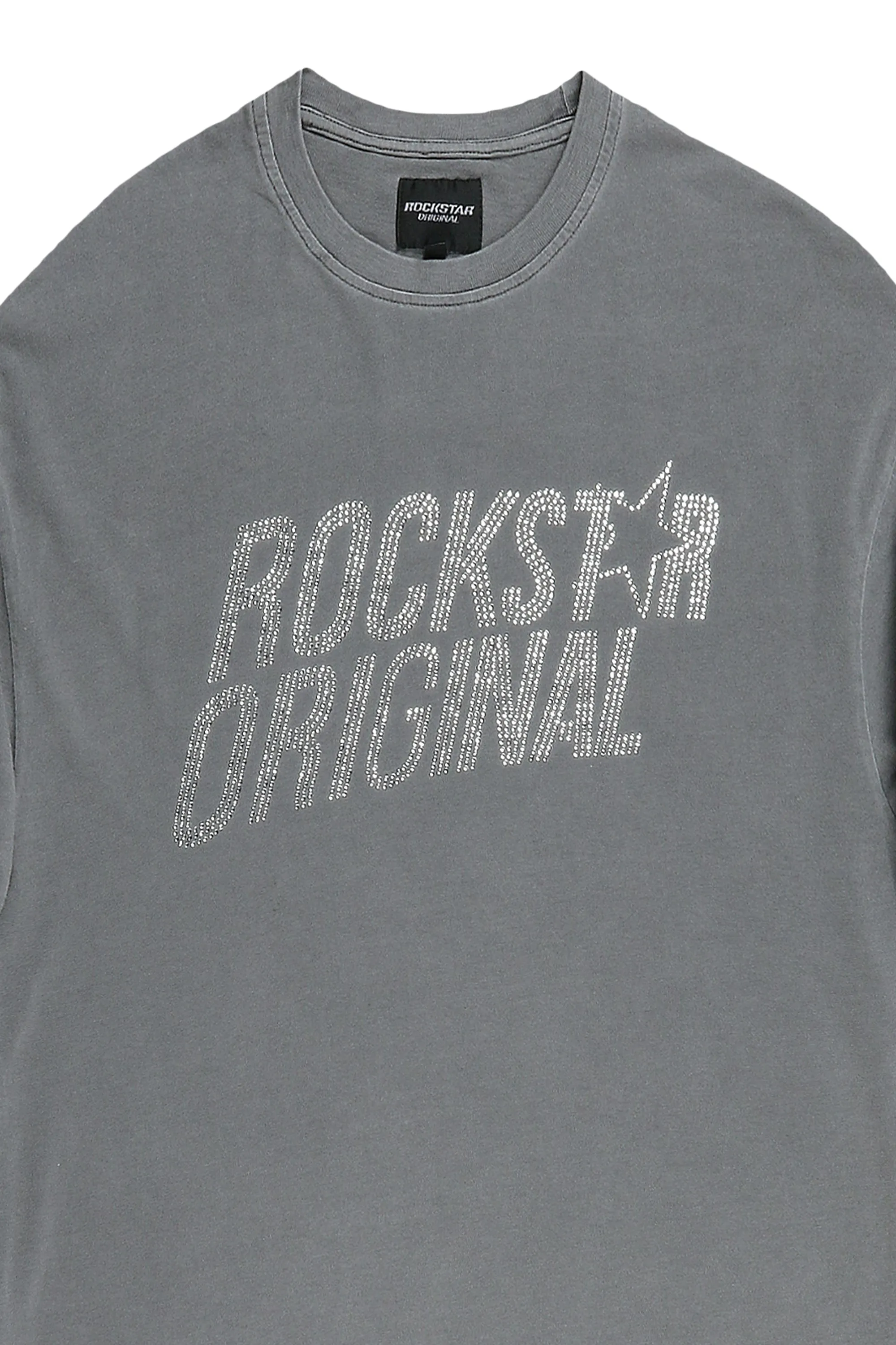 Travo Vintage Grey Oversized T-Shirt sold by Rockstar Original product image thumbnail 2