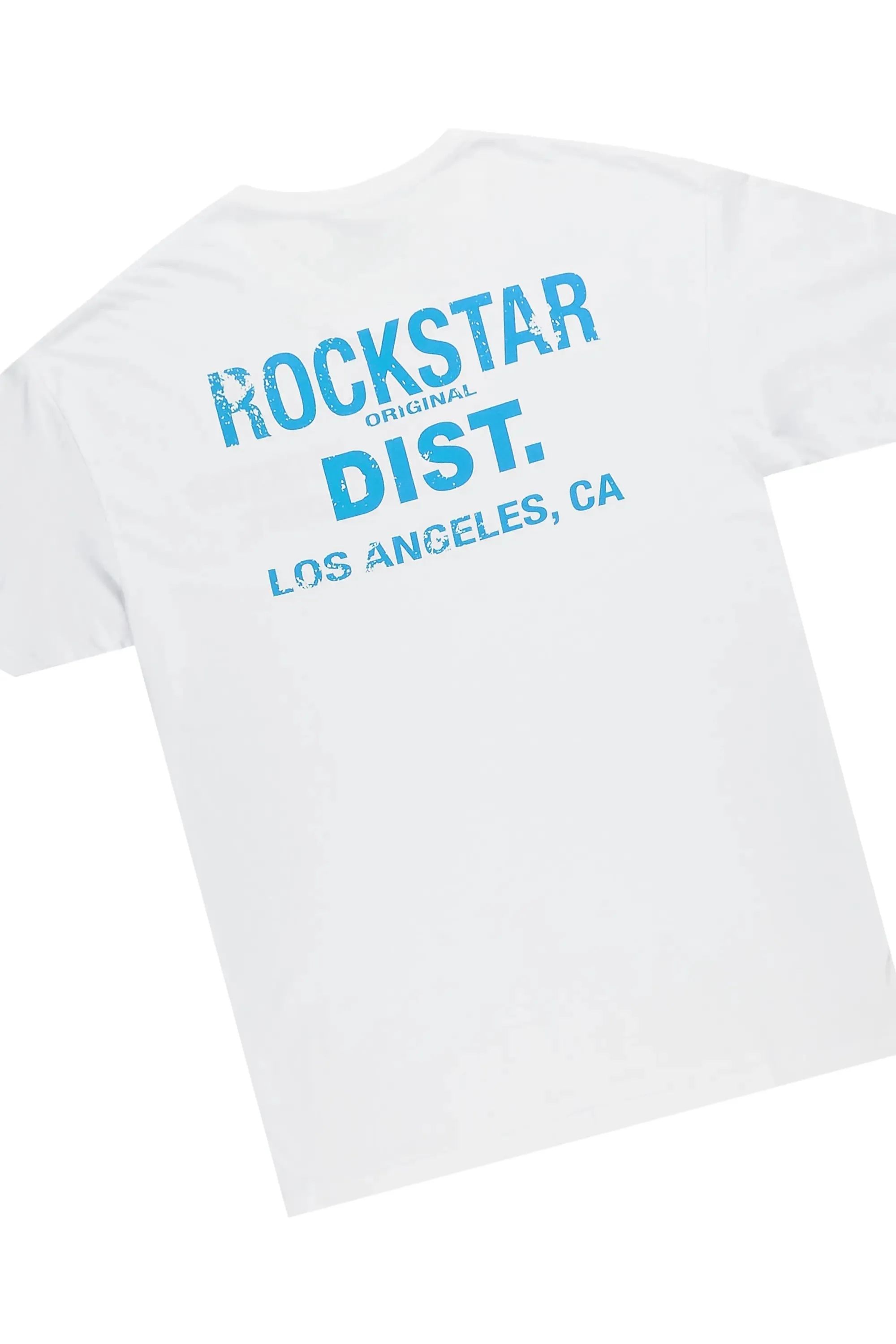 Lake White/Blue T-Shirt/Stacked Flare Jean sold by Rockstar Original product image thumbnail 3
