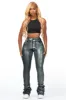 Vittoria Black/Silver Foil Super Stacked Jean sold by Rockstar Original
