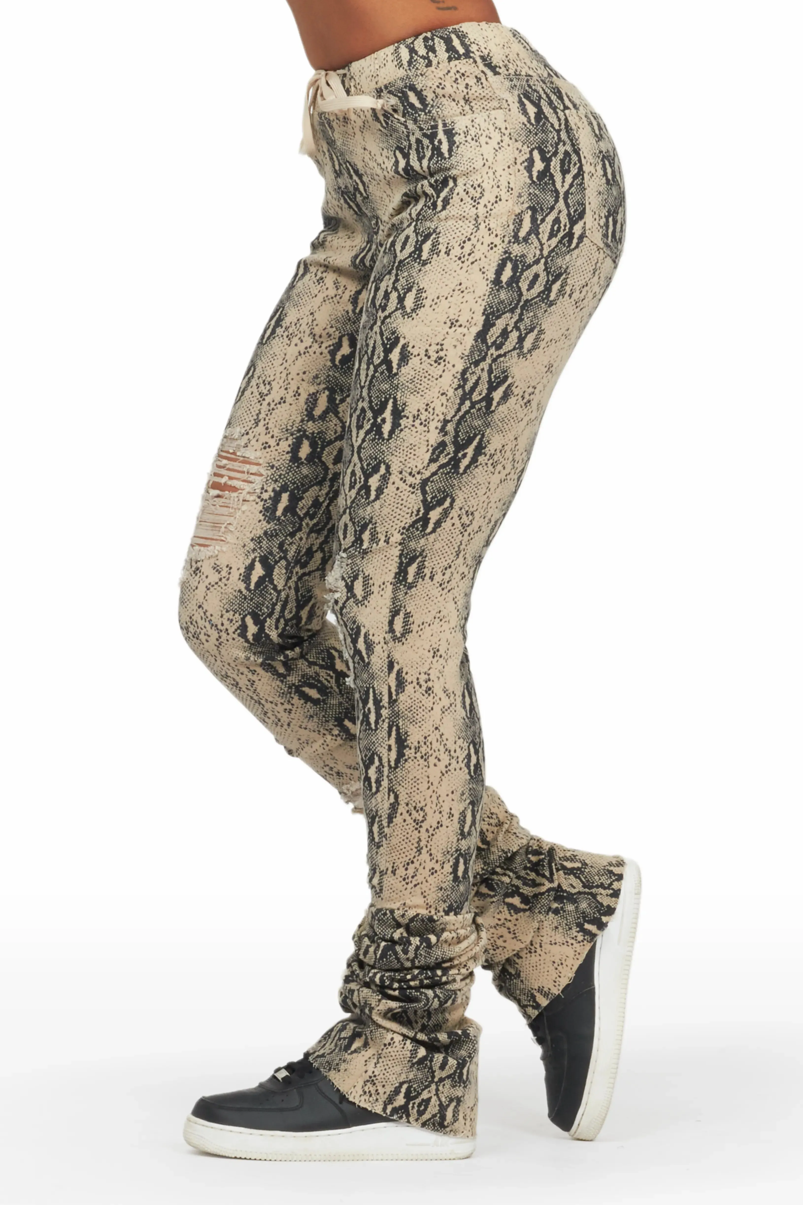 Erriona Snake Super Stacked Pant sold by Rockstar Original product image thumbnail 4