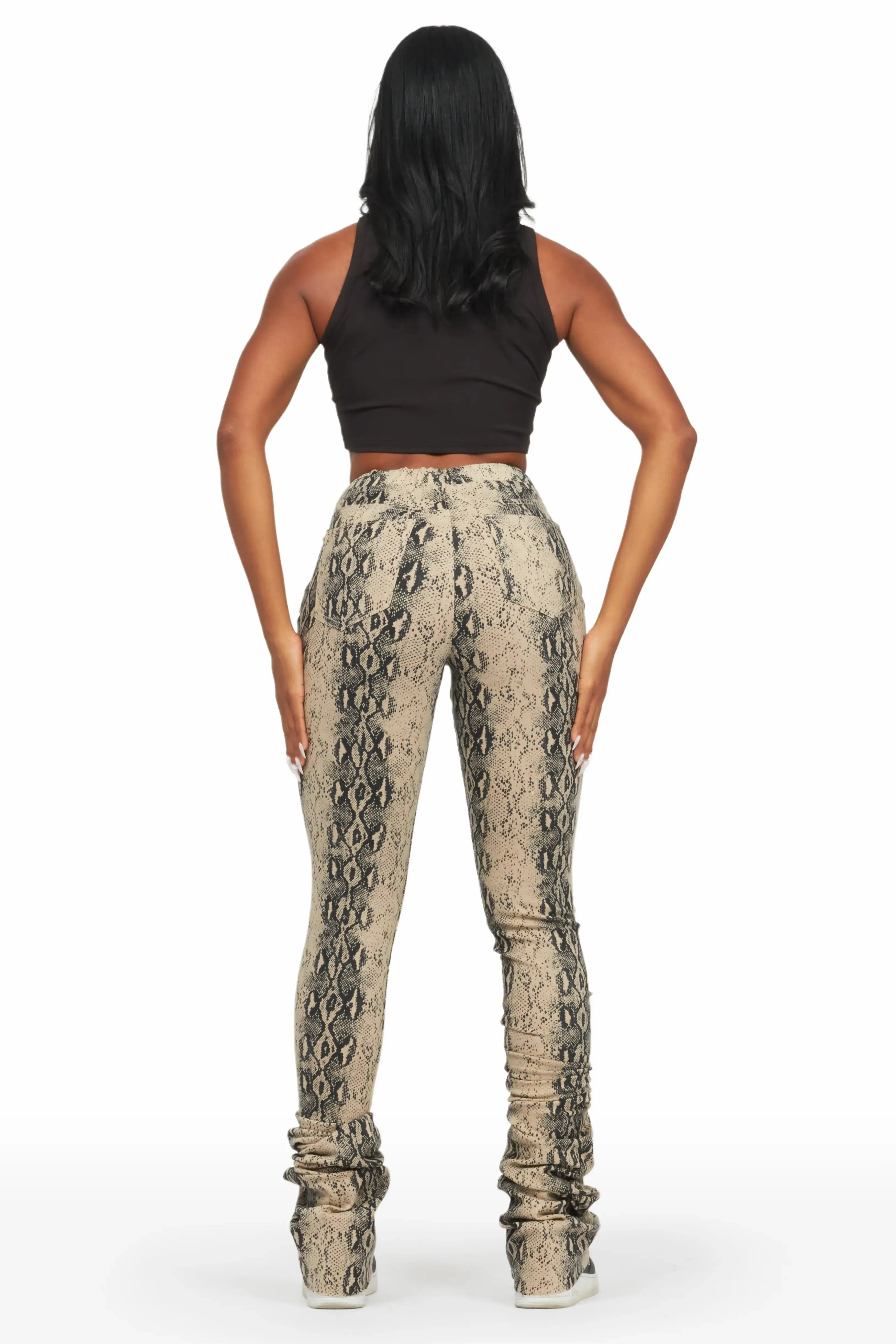 Erriona Snake Super Stacked Pant sold by Rockstar Original product image thumbnail 5