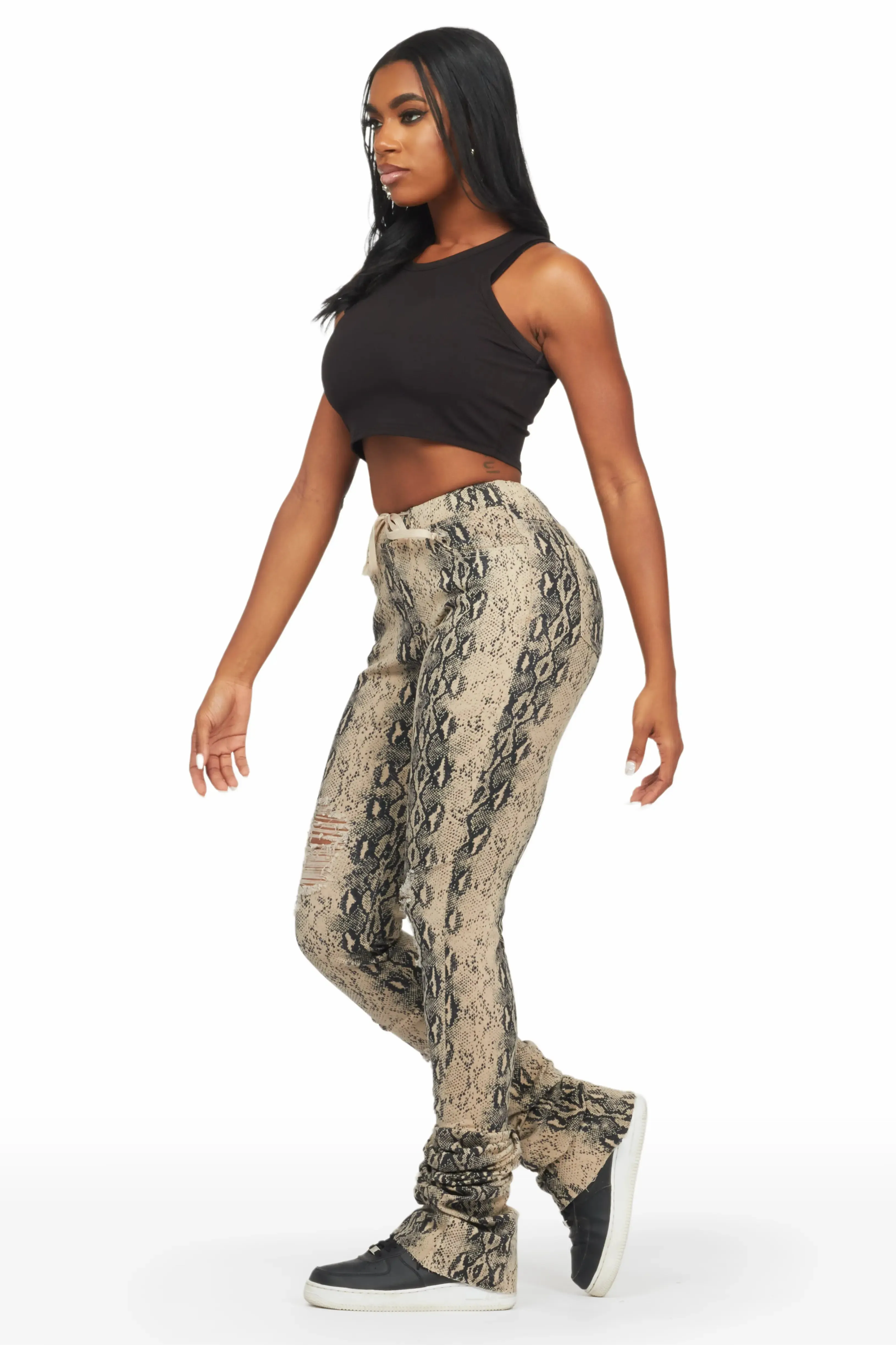 Erriona Snake Super Stacked Pant sold by Rockstar Original product image thumbnail 2