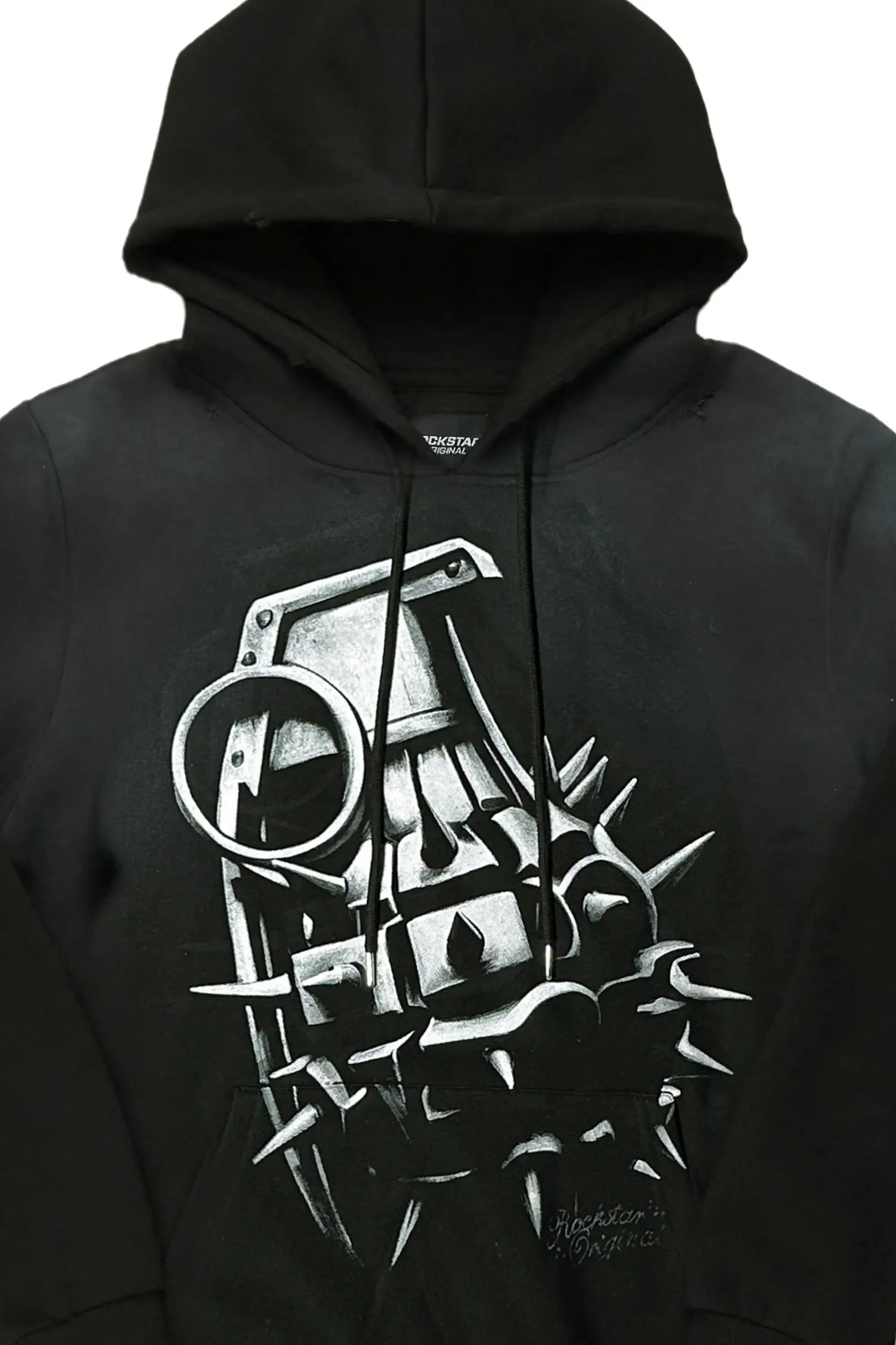 Mad Black Graphic Hoodie sold by Rockstar Original product image thumbnail 5