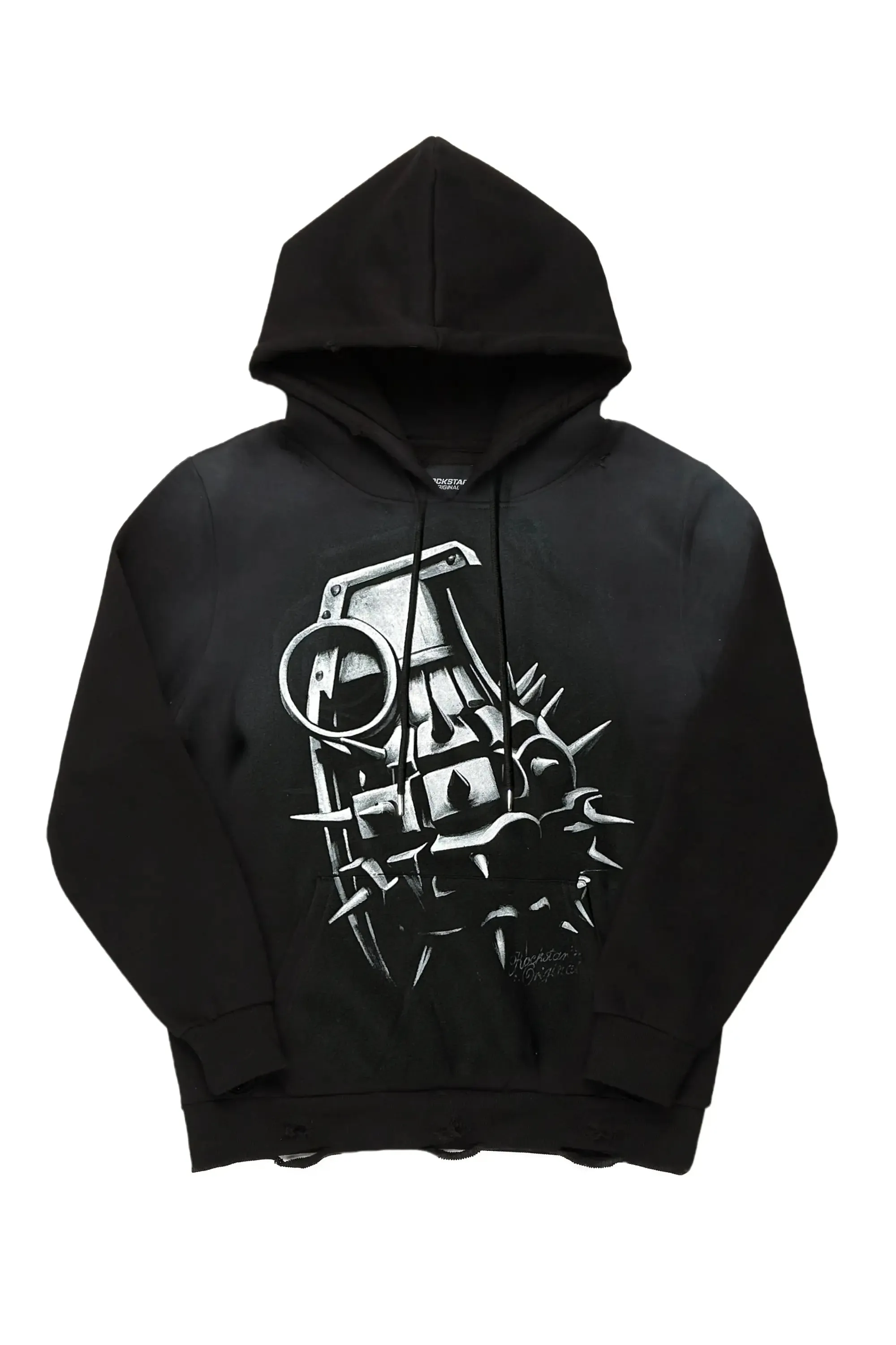 Mad Black Graphic Hoodie sold by Rockstar Original