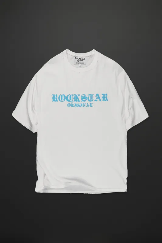 Veeze White Graphic T-Shirt sold by Rockstar Original