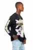 Amelie Black Long Sleeve Graphic T-Shirt sold by Rockstar Original
