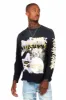Amelie Black Long Sleeve Graphic T-Shirt sold by Rockstar Original