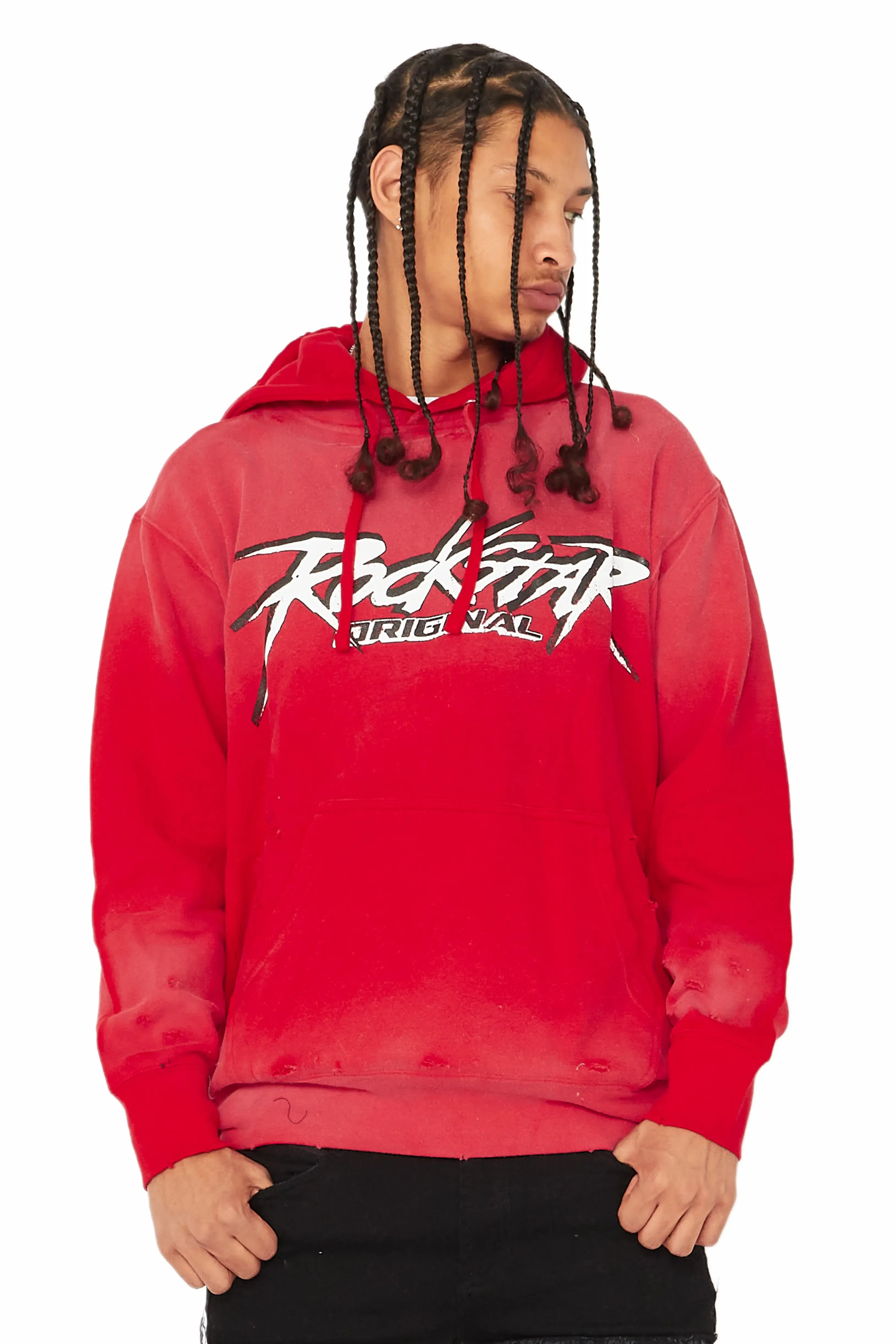 Alpha Red Graphic Hoodie sold by Rockstar Original