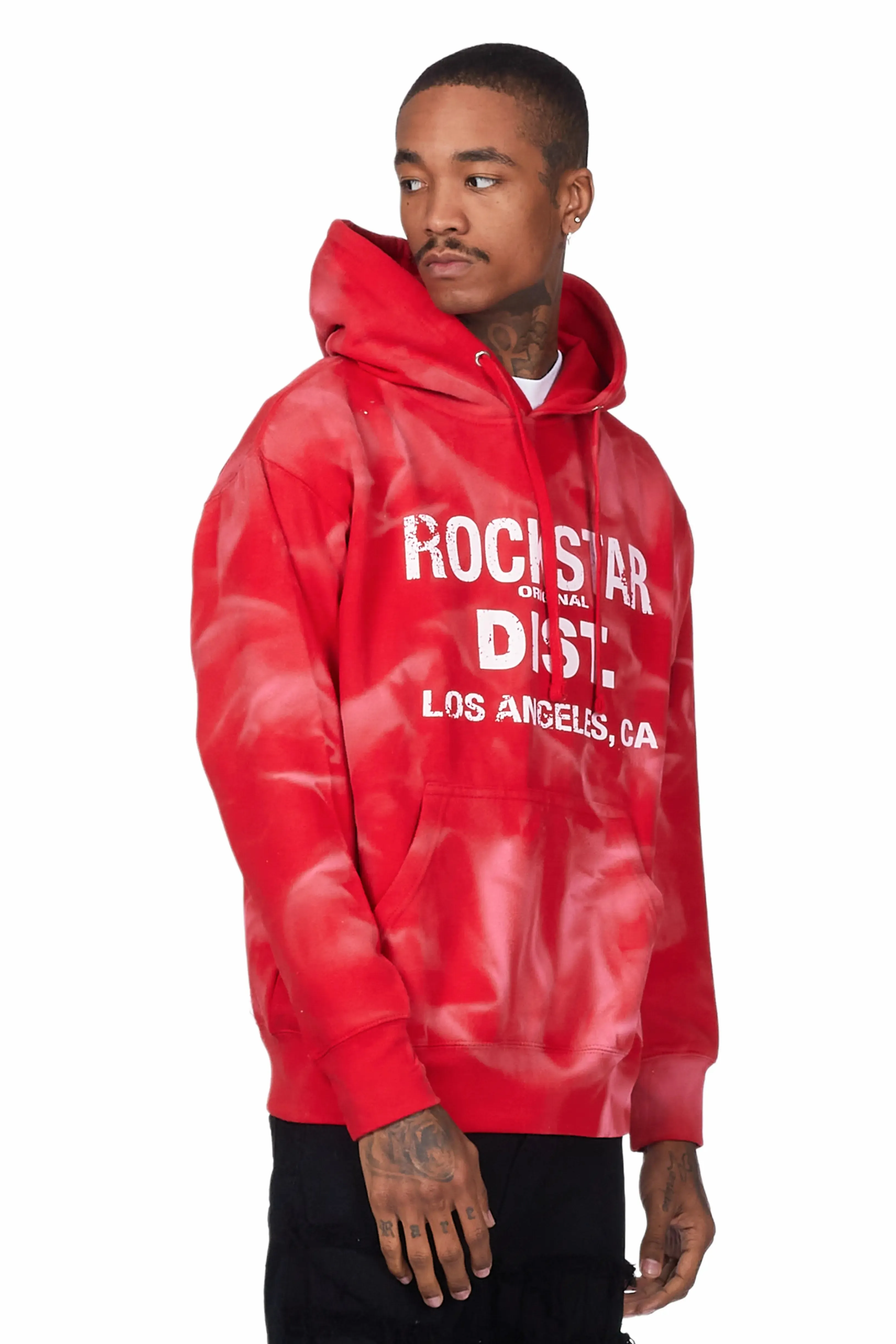 Nelly Red Graphic Hoodie sold by Rockstar Original product image thumbnail 4