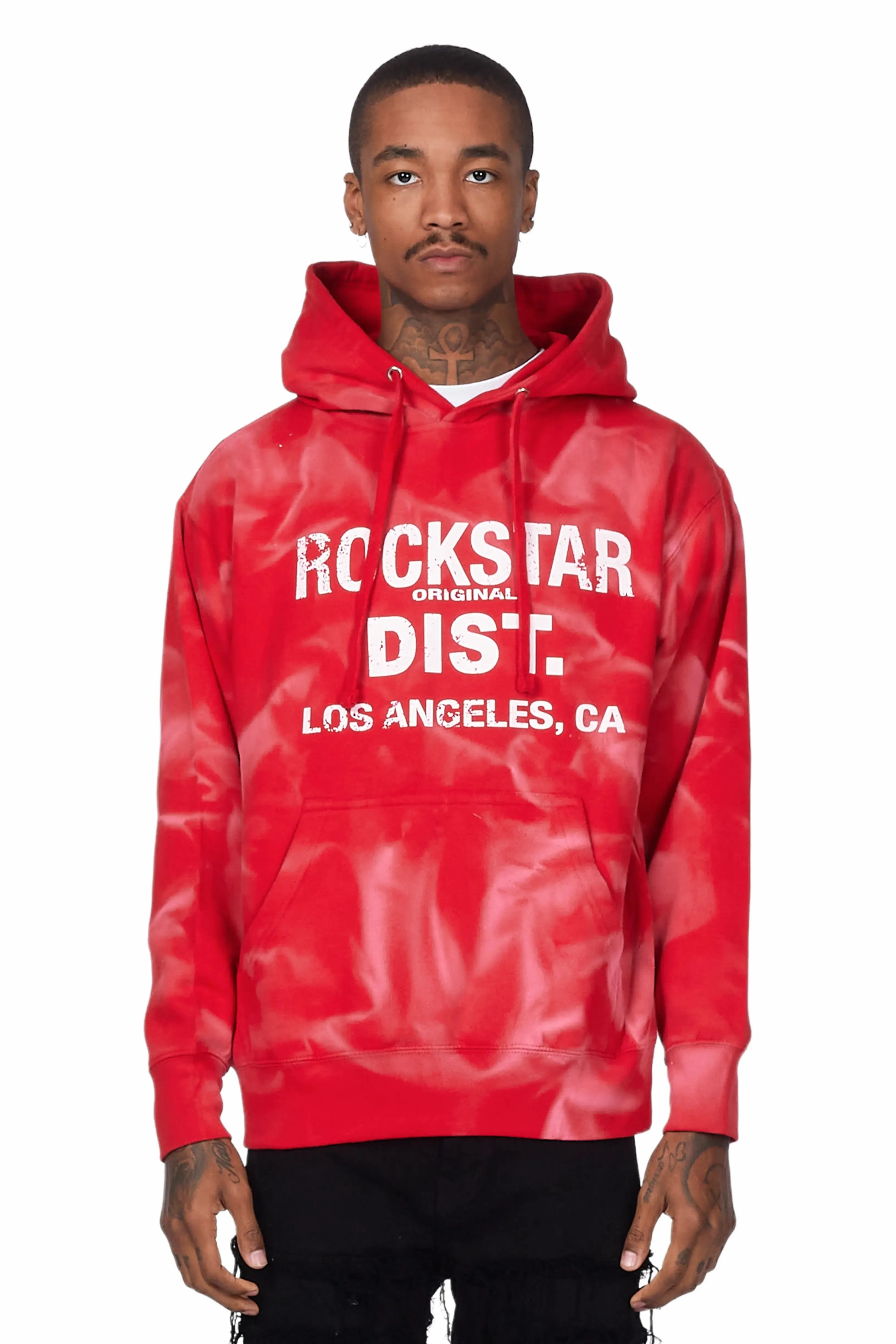 Nelly Red Graphic Hoodie sold by Rockstar Original