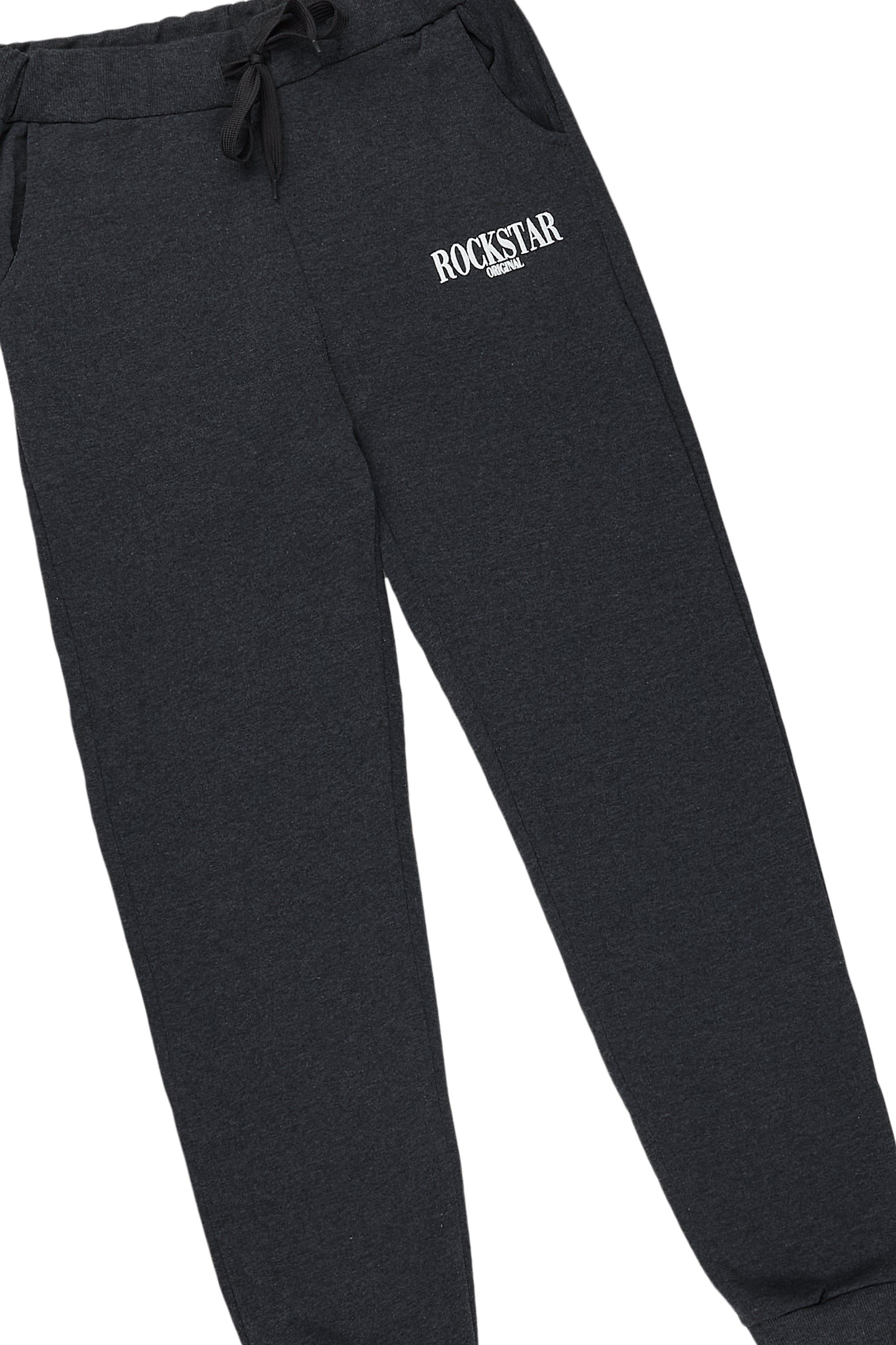 Octavio Hoodie/Jogger Set-Charcoal sold by Rockstar Original product image thumbnail 3