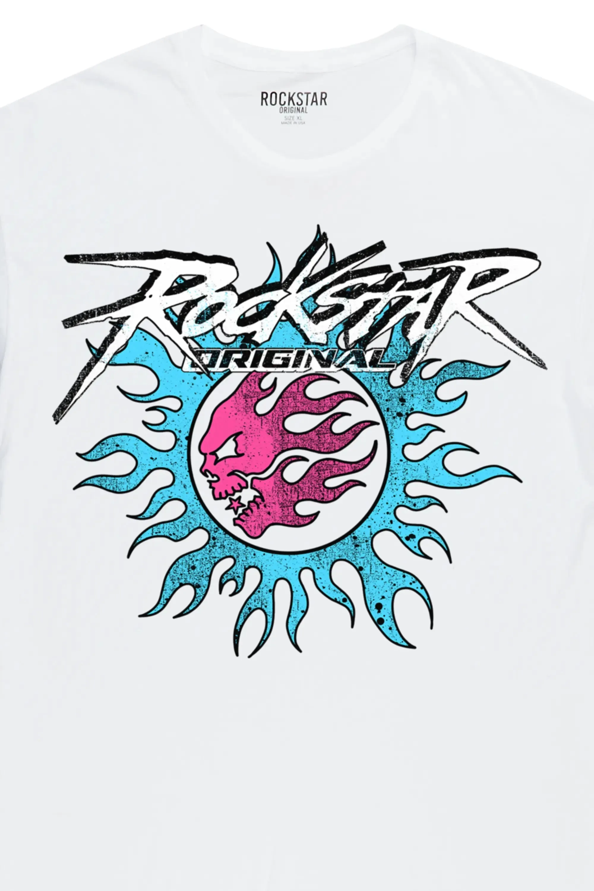 Raishas White Oversized Tee sold by Rockstar Original product image thumbnail 2