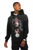 Amina Black Distressed Graphic Hoodie sold by Rockstar Original