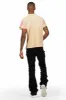 Edel Black Stacked Flare Jean sold by Rockstar Original