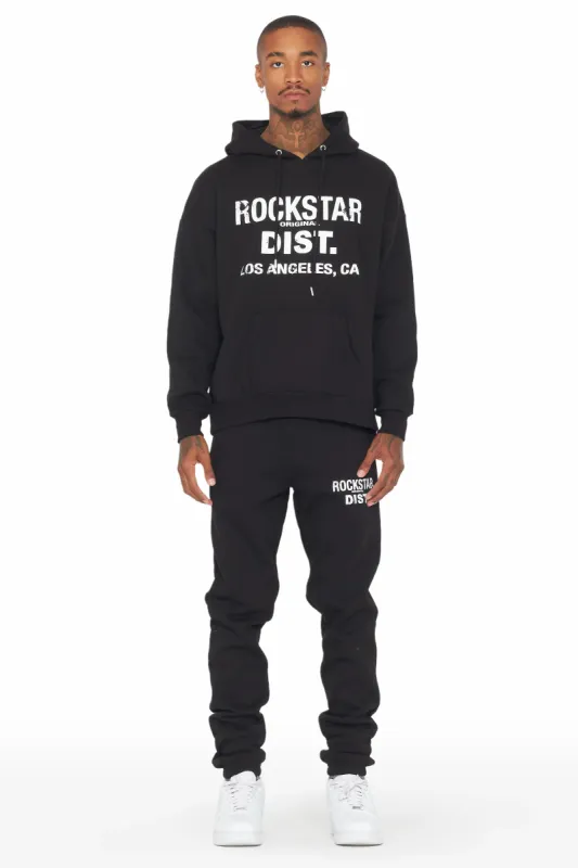 Lake Black Relaxed Fit Track Set sold by Rockstar Original