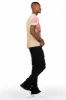Edel Black Stacked Flare Jean sold by Rockstar Original