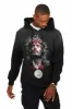 Amina Black Distressed Graphic Hoodie sold by Rockstar Original