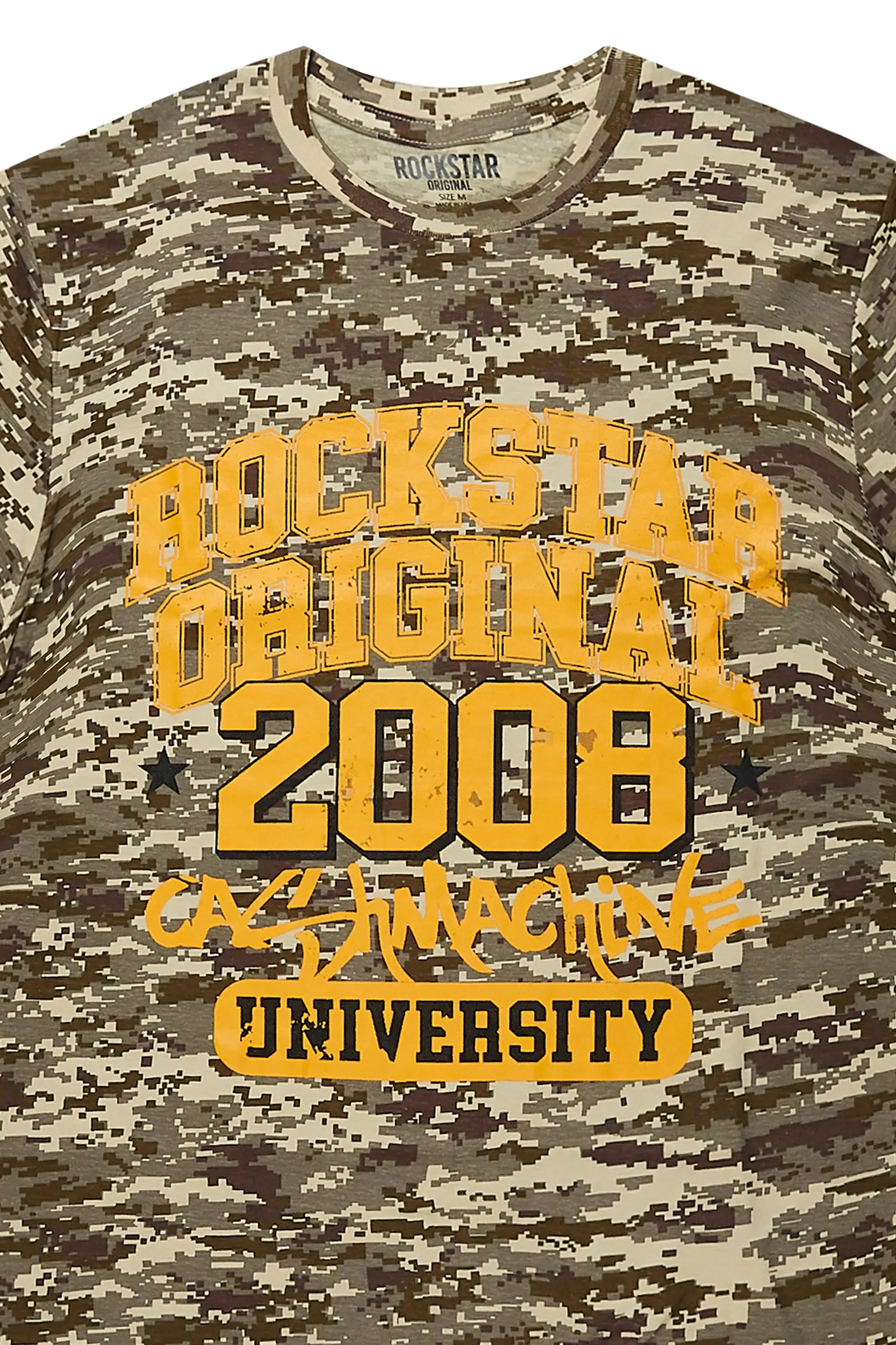 Loic Digital Camo Graphic T-Shirt sold by Rockstar Original product image thumbnail 2