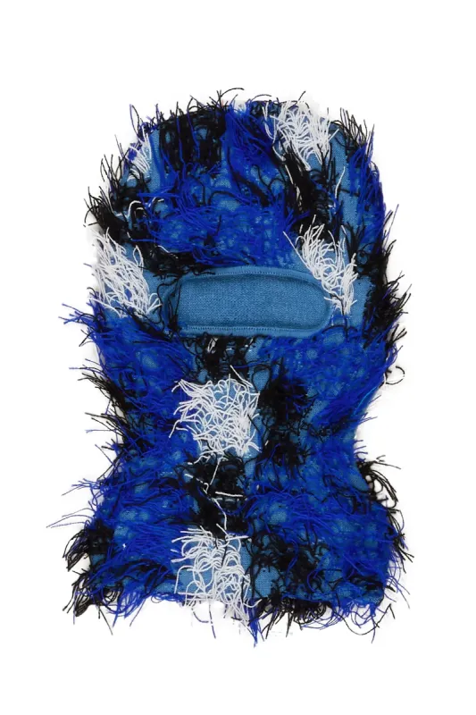 Otto Royal/Black Fuzzy Ski Mask sold by Rockstar Original