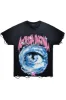 Pello Black Oversized Graphic T-Shirt sold by Rockstar Original