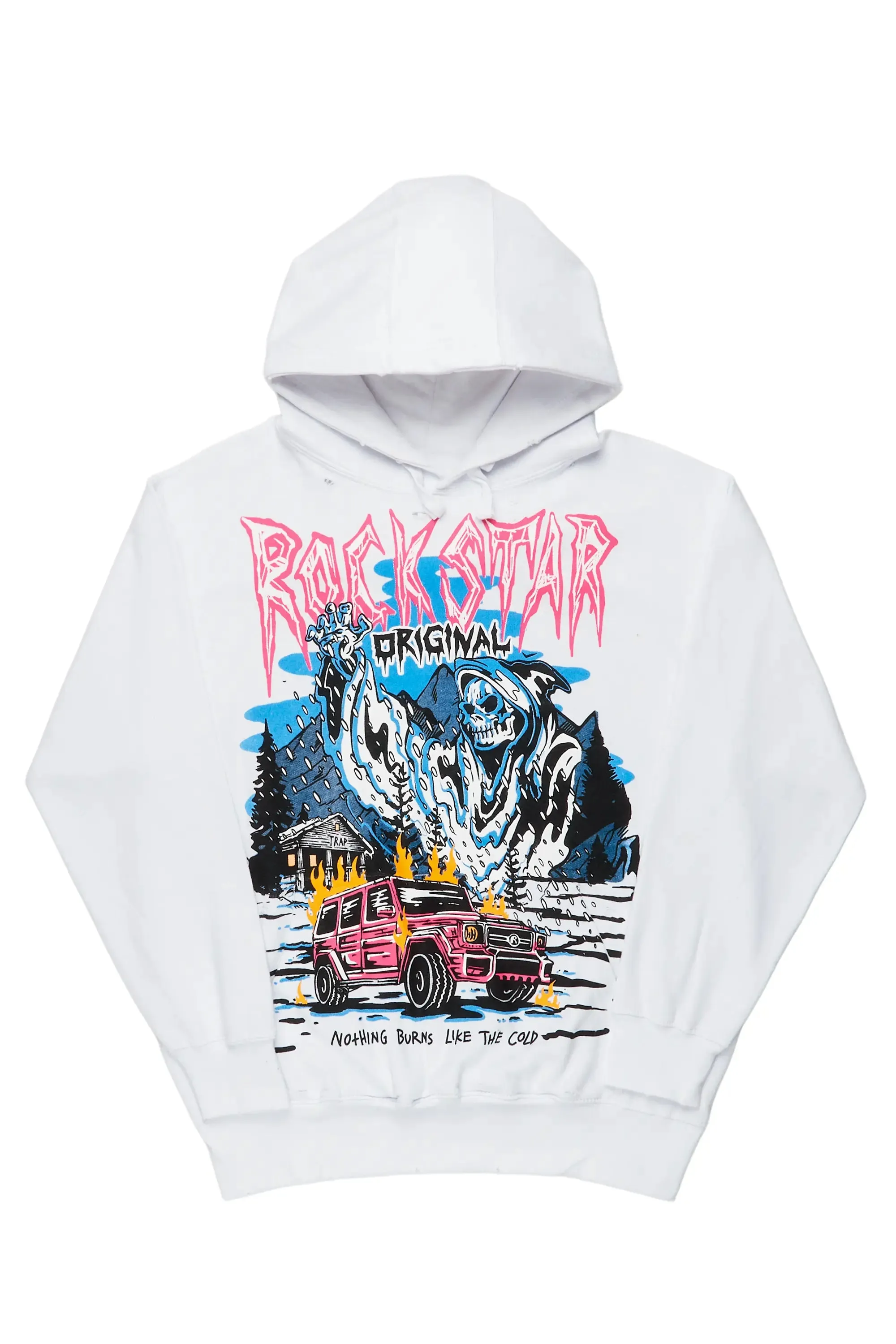 Kip White Graphic Hoodie sold by Rockstar Original