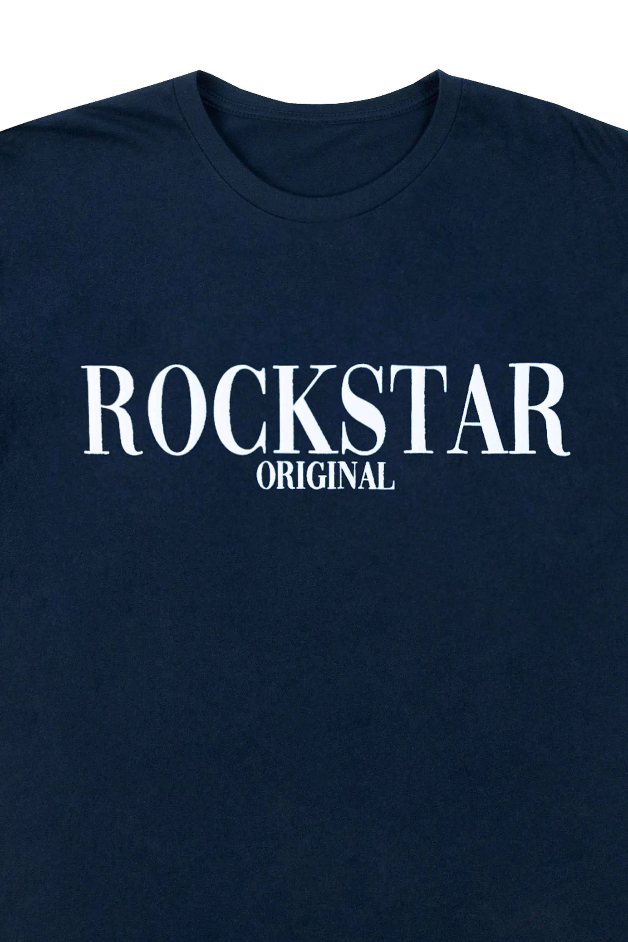 Octavio Printed T-Shirt- Navy sold by Rockstar Original product image thumbnail 2