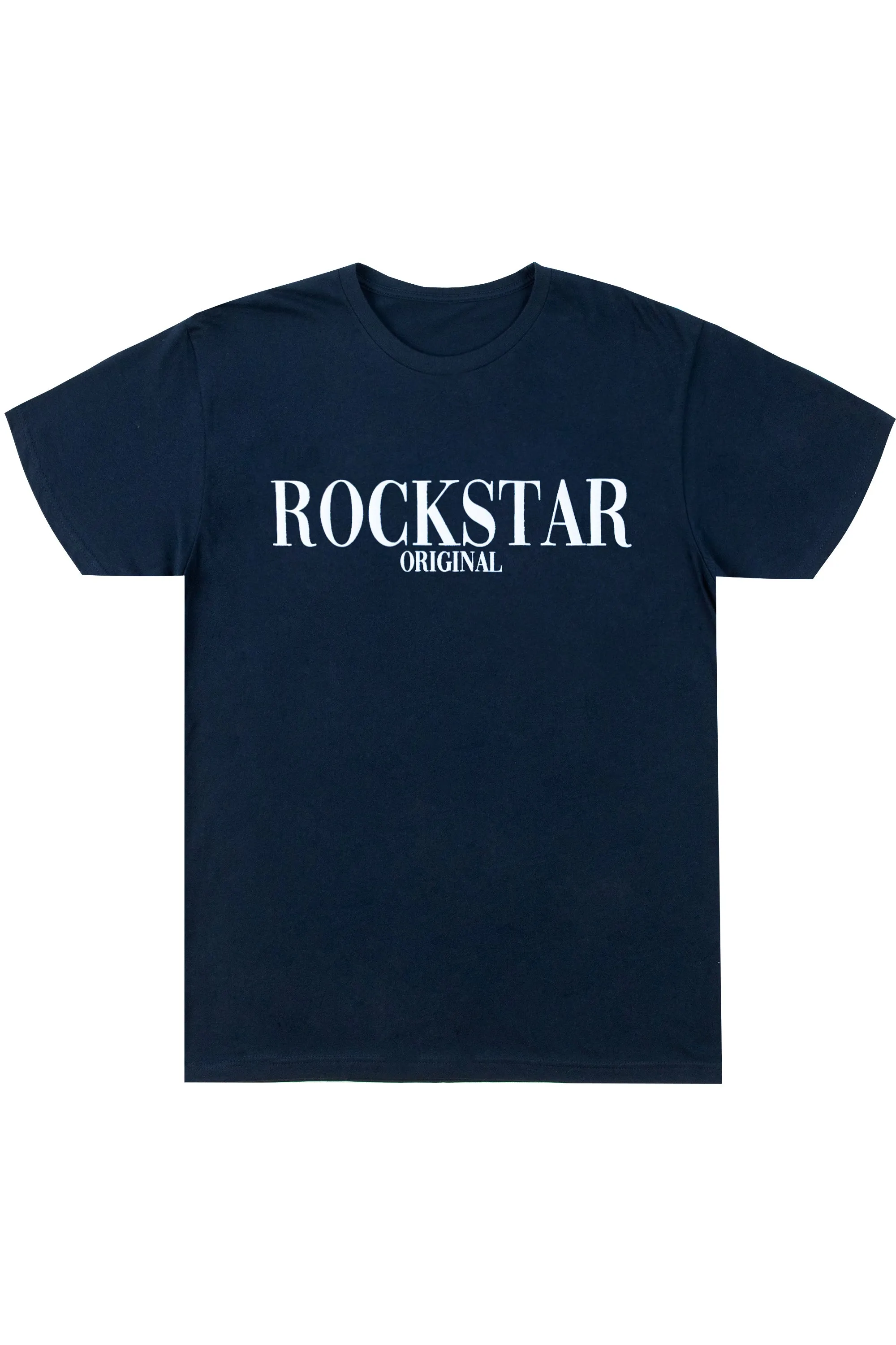 Octavio Printed T-Shirt- Navy sold by Rockstar Original