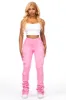 Phoebe Pink Super Stacked Jean sold by Rockstar Original