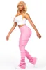 Phoebe Pink Super Stacked Jean sold by Rockstar Original