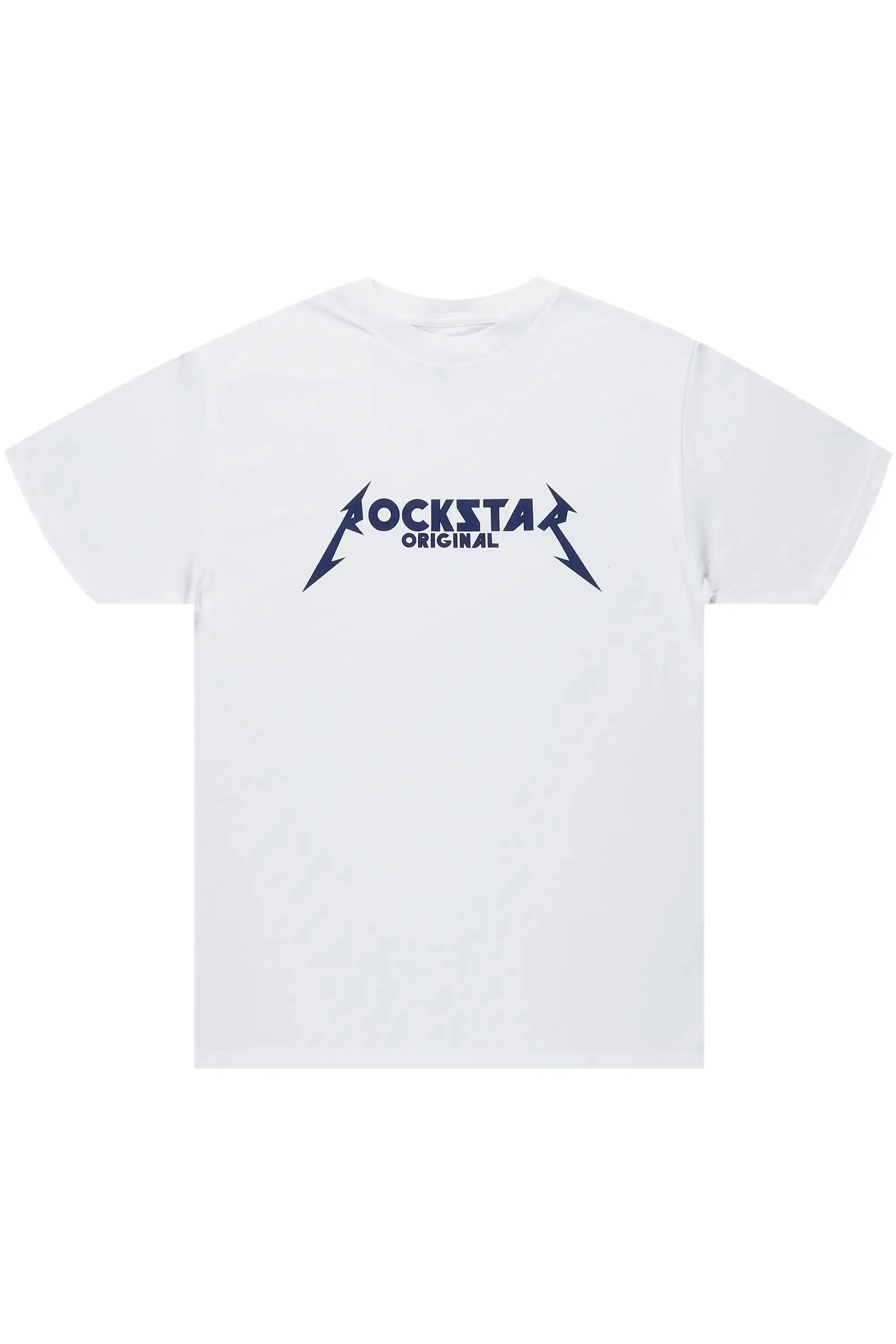 Diogo White/Navy Printed T-Shirt sold by Rockstar Original