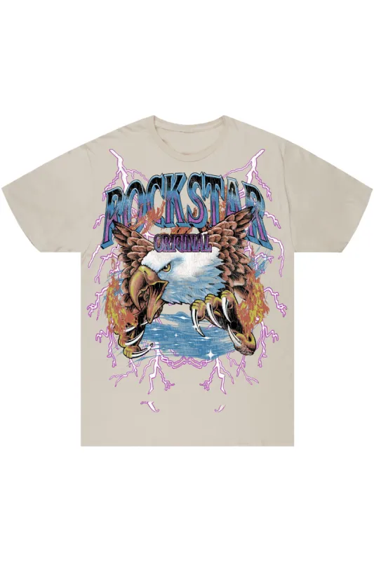 Darken Beige Graphic T-Shirt sold by Rockstar Original