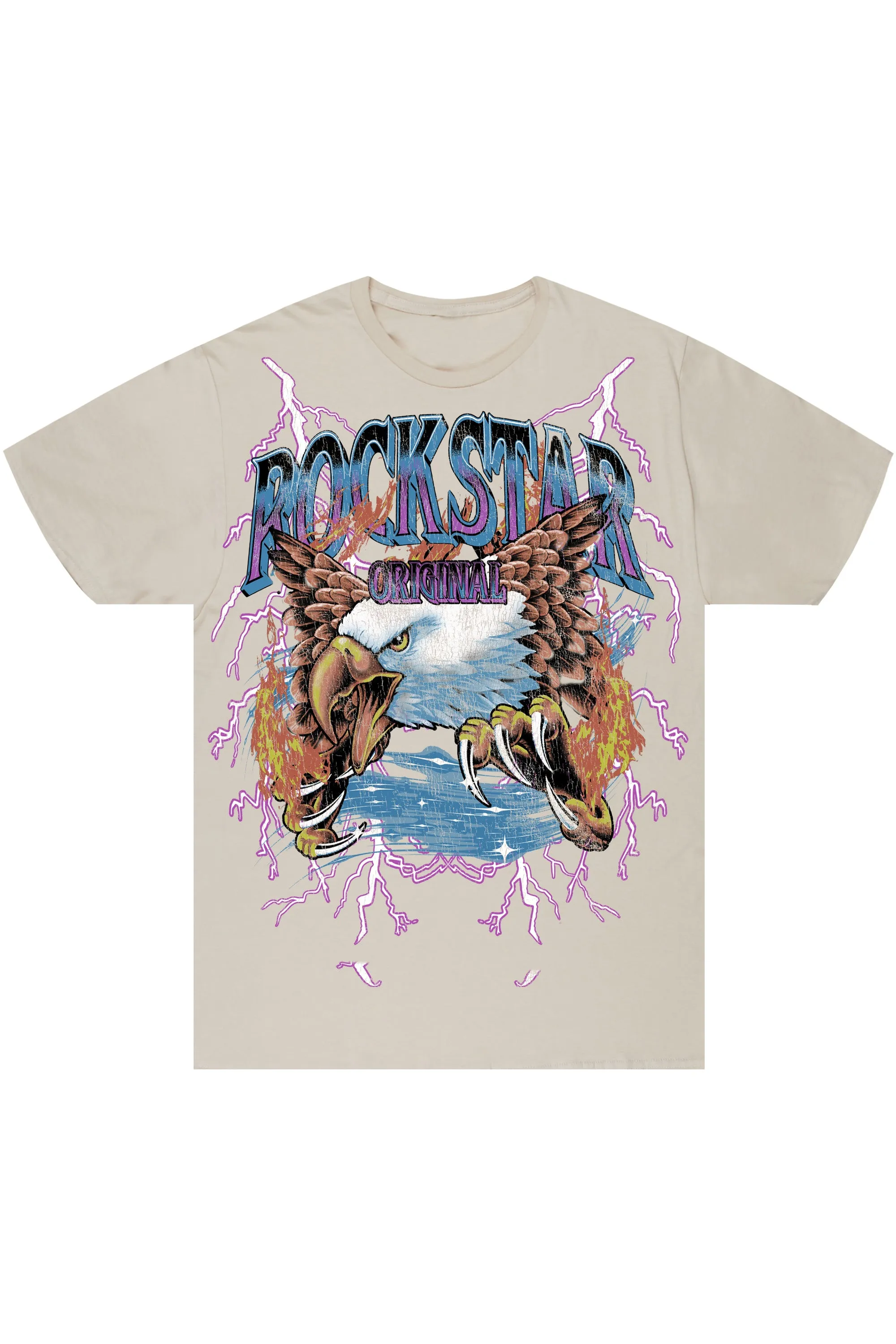 Darken Beige Graphic T-Shirt sold by Rockstar Original