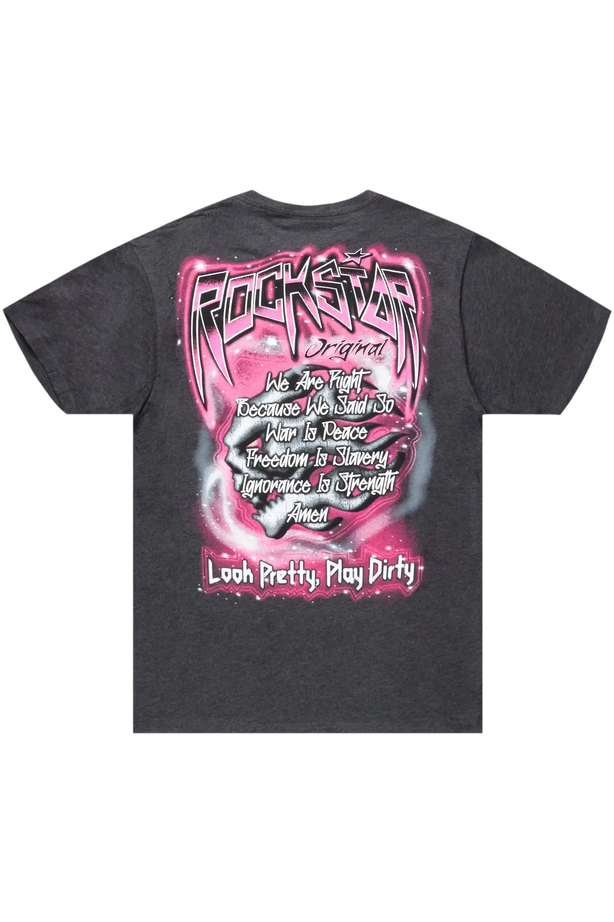 Kinai Grey Oversized T-Shirt sold by Rockstar Original product image thumbnail 3