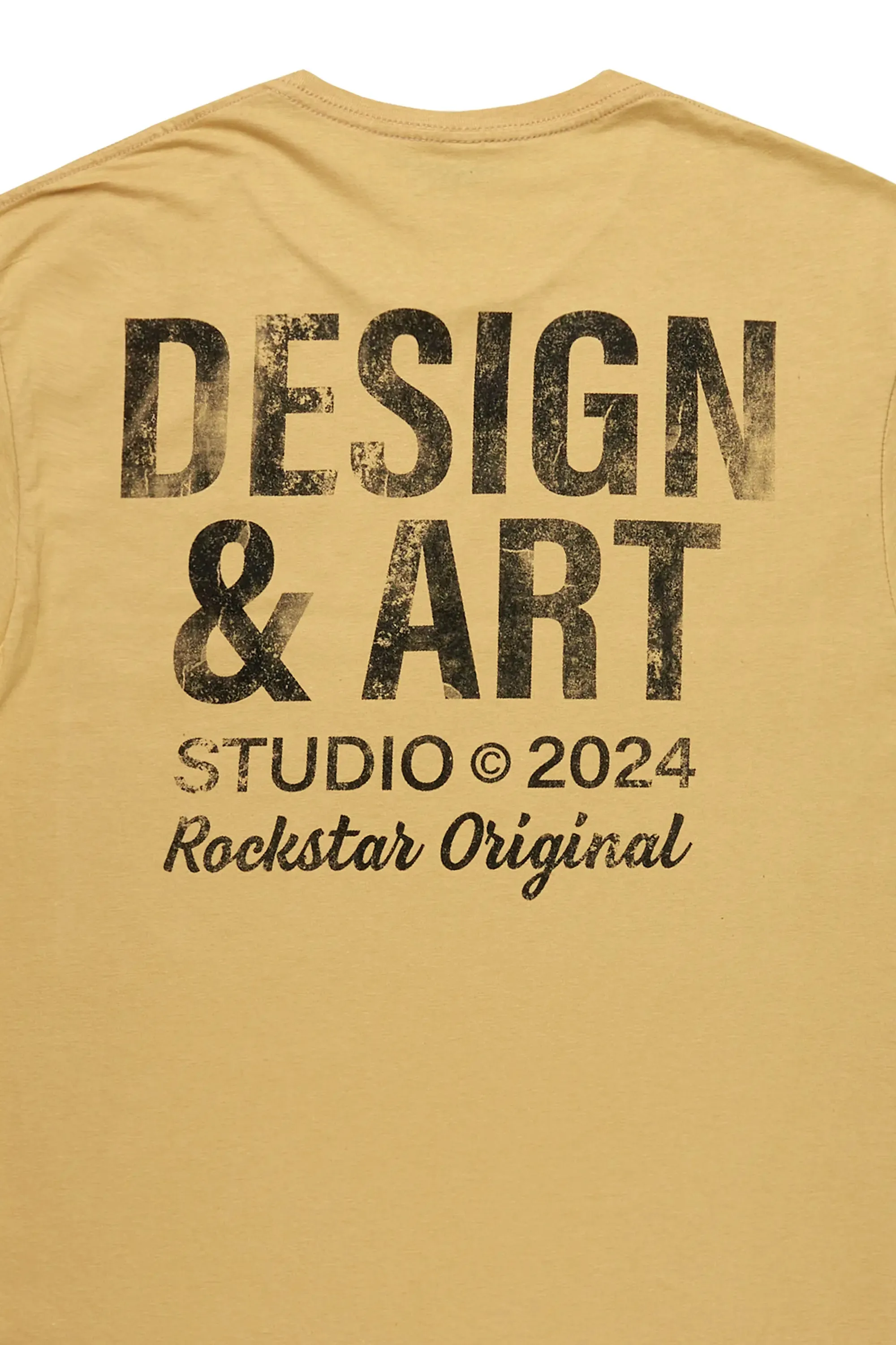 Shaunte Beige Oversized T-Shirt sold by Rockstar Original product image thumbnail 3