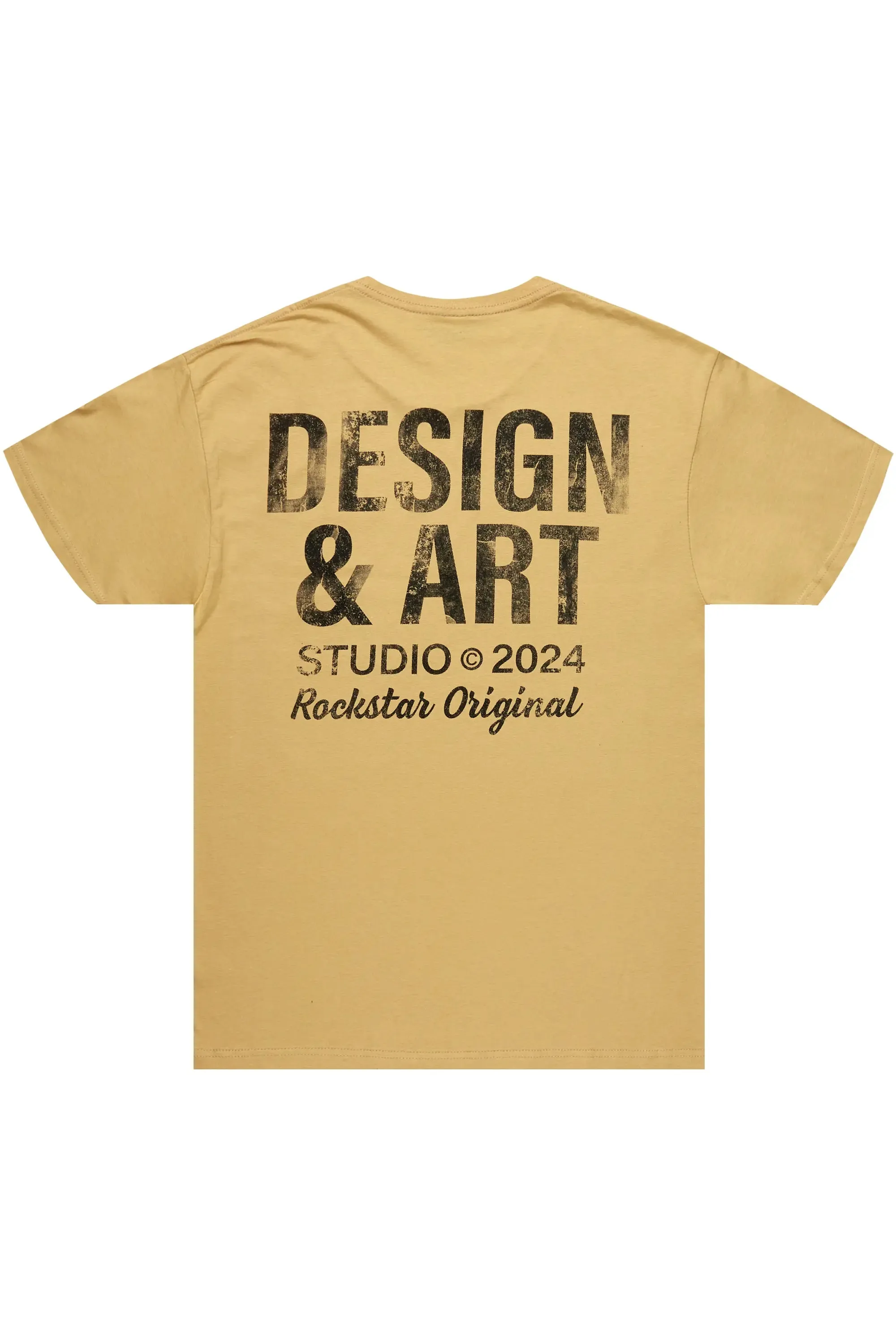 Shaunte Beige Oversized T-Shirt sold by Rockstar Original product image thumbnail 2
