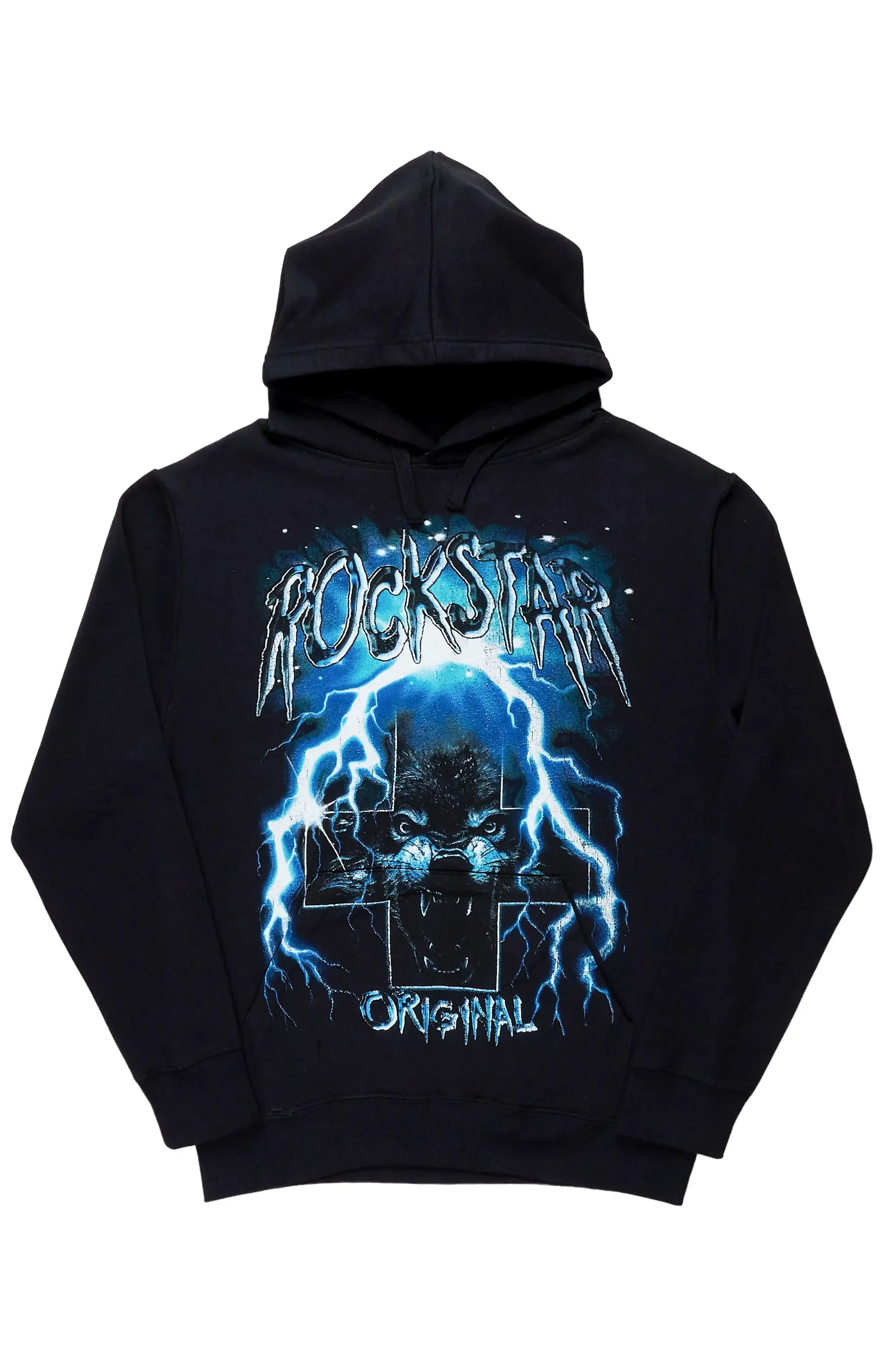 Miesha Black Oversized Hoodie sold by Rockstar Original
