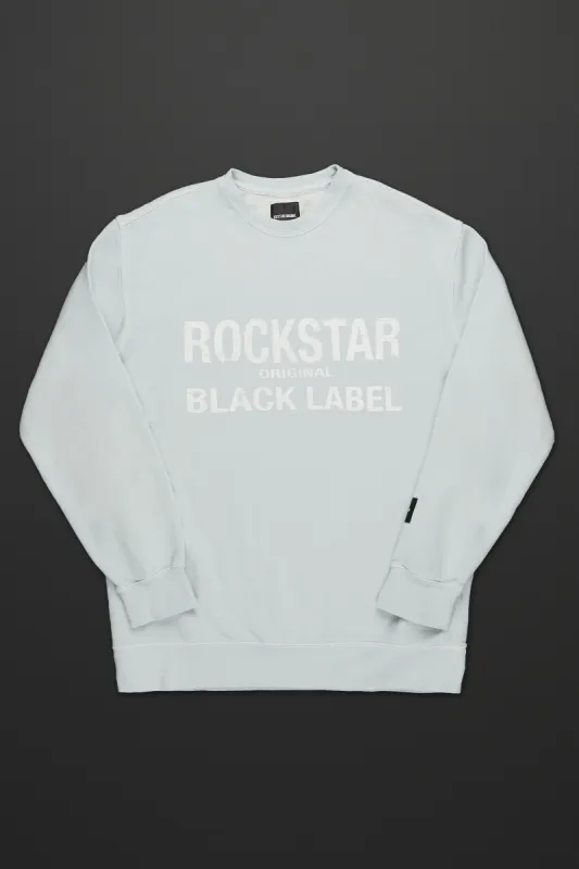 Telly Light Blue Graphic Crewneck sold by Rockstar Original
