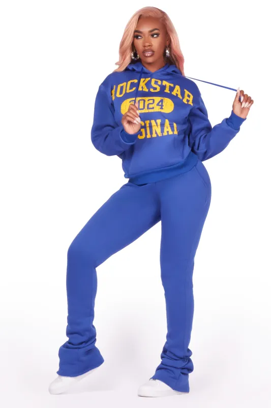 Jherrica Royal Blue Super Stacked Trackset sold by Rockstar Original