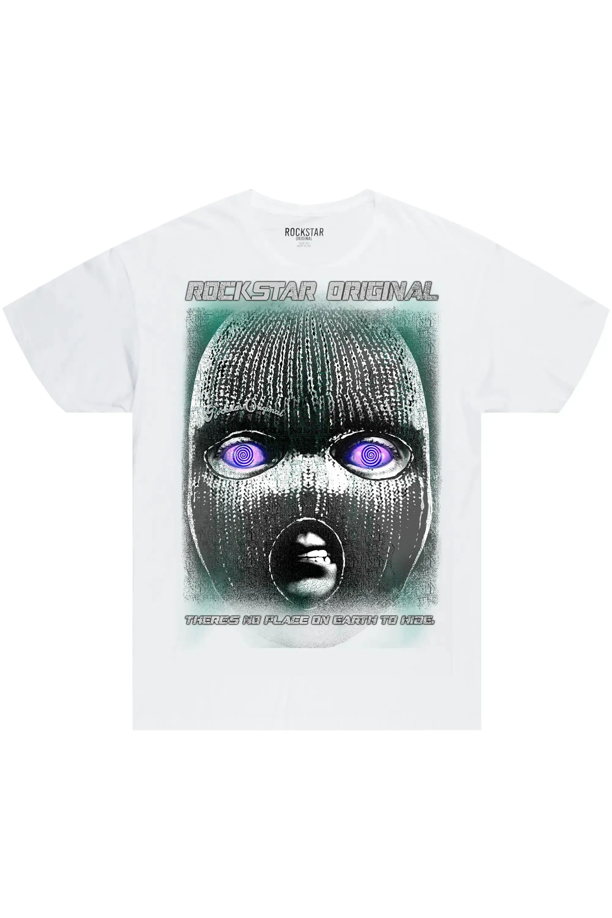 Jazmyne White Oversized T-Shirt sold by Rockstar Original product image thumbnail 3