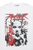 Marci White Oversized T-Shirt sold by Rockstar Original