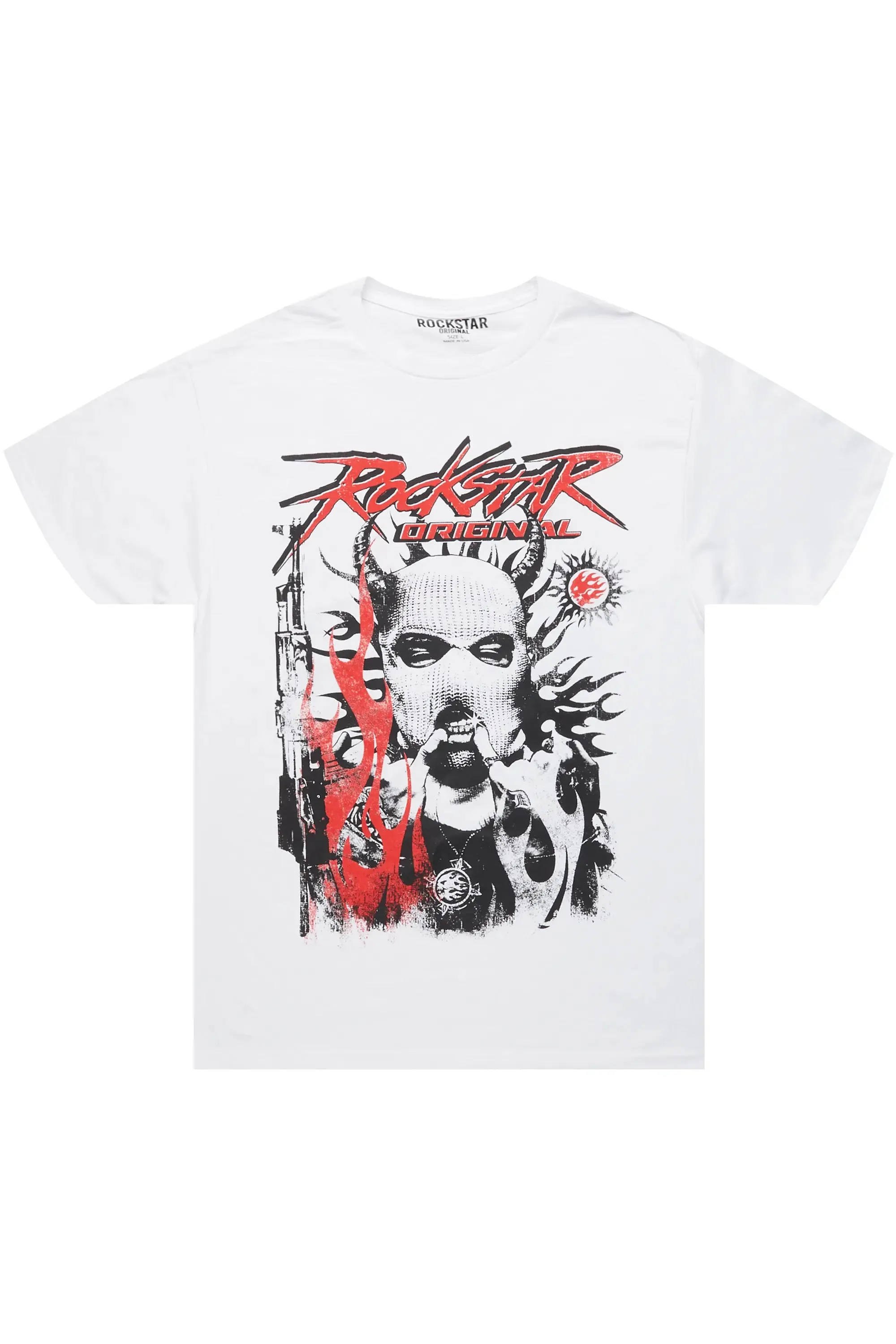 Marci White Oversized T-Shirt sold by Rockstar Original
