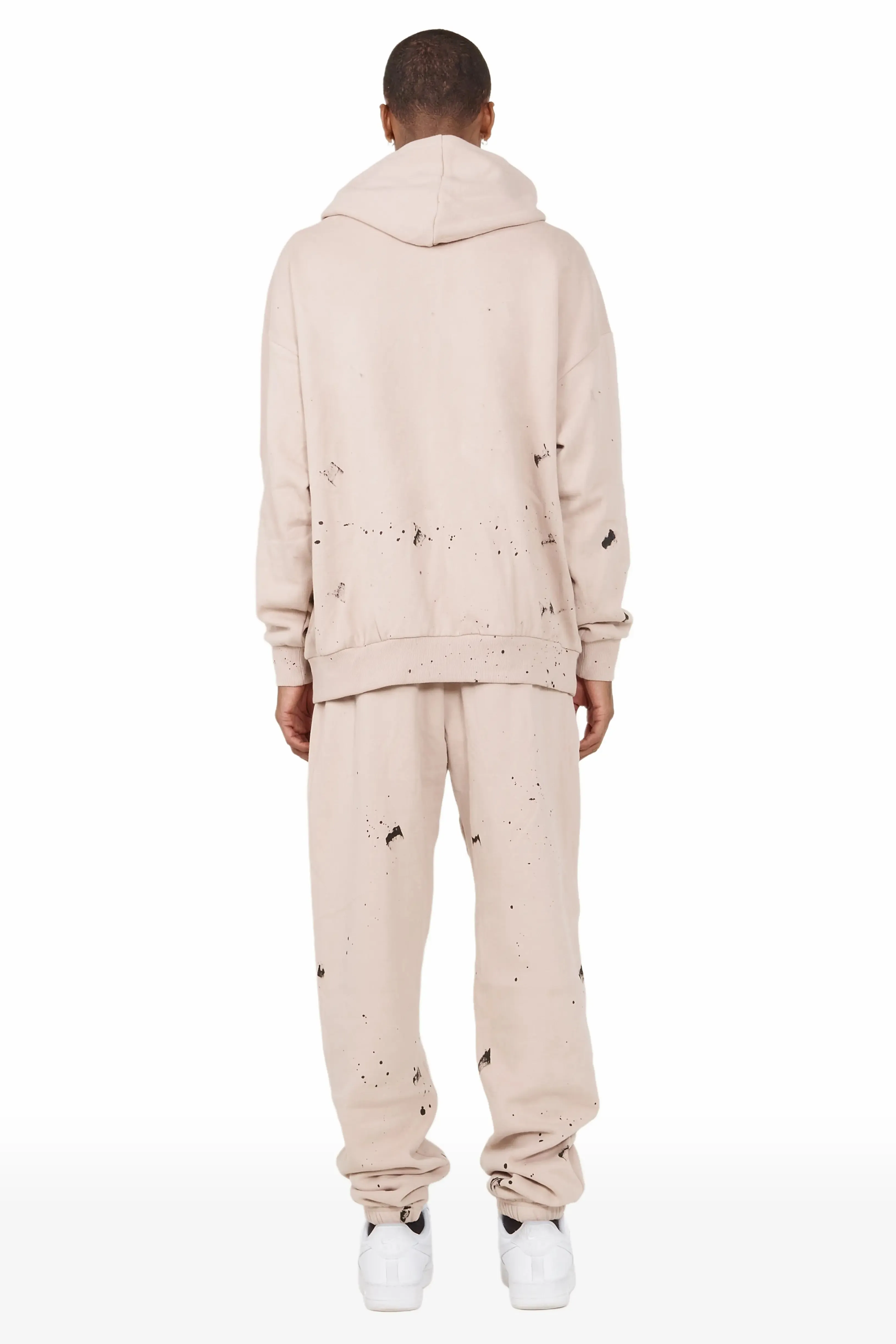 Raffer Taupe Hoodie Trackset sold by Rockstar Original product image thumbnail 4