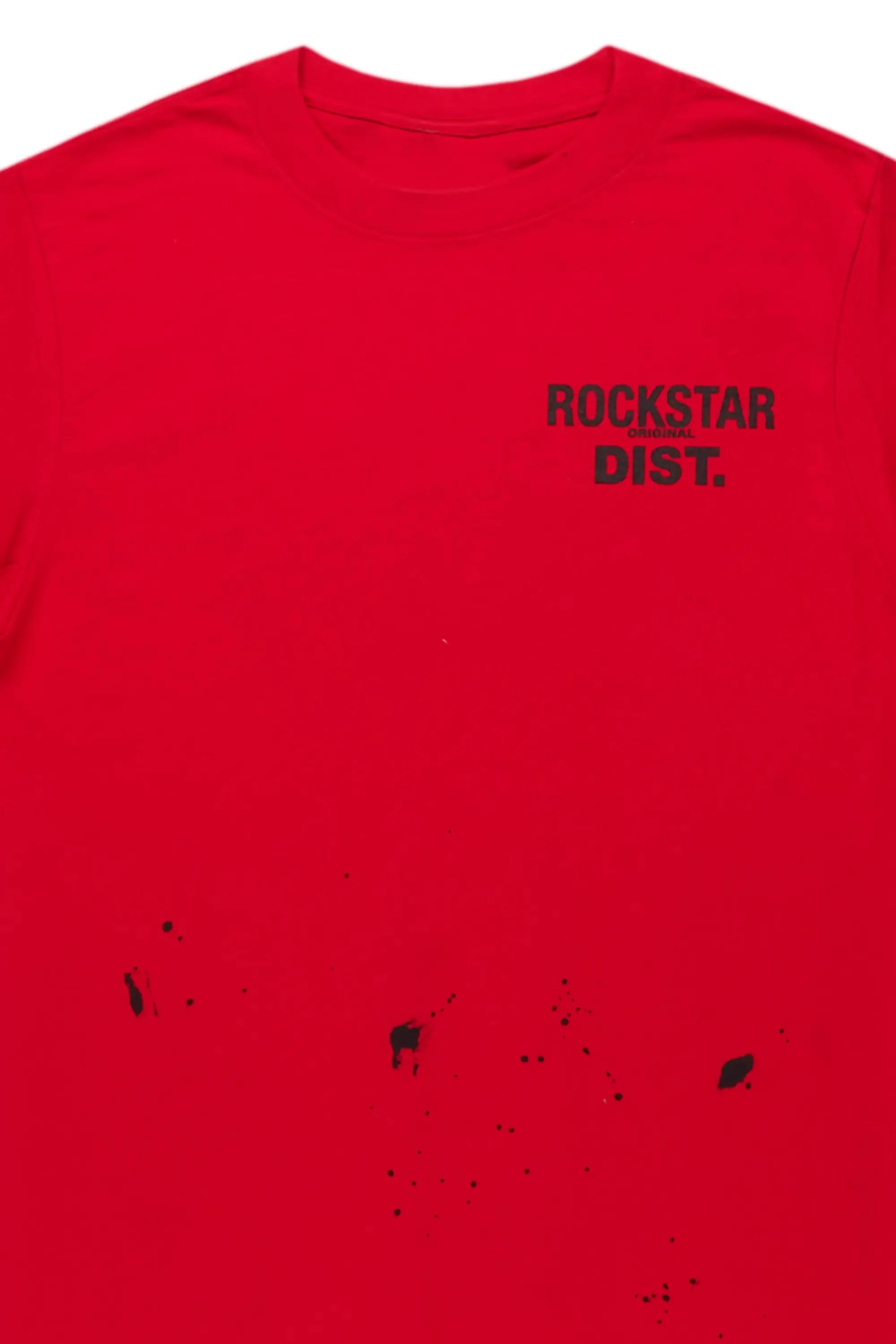 Raffer Red Graphic T-Shirt sold by Rockstar Original product image thumbnail 2