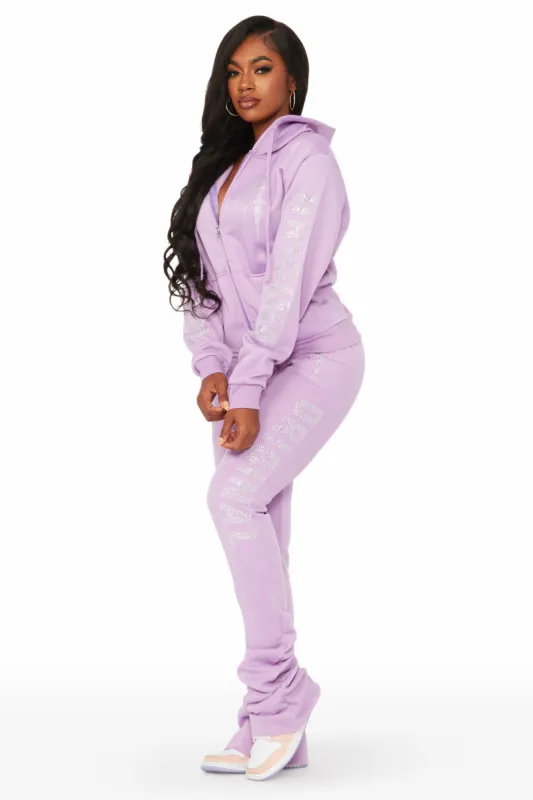 Dagga Lavender Zip Up Trackset sold by Rockstar Original