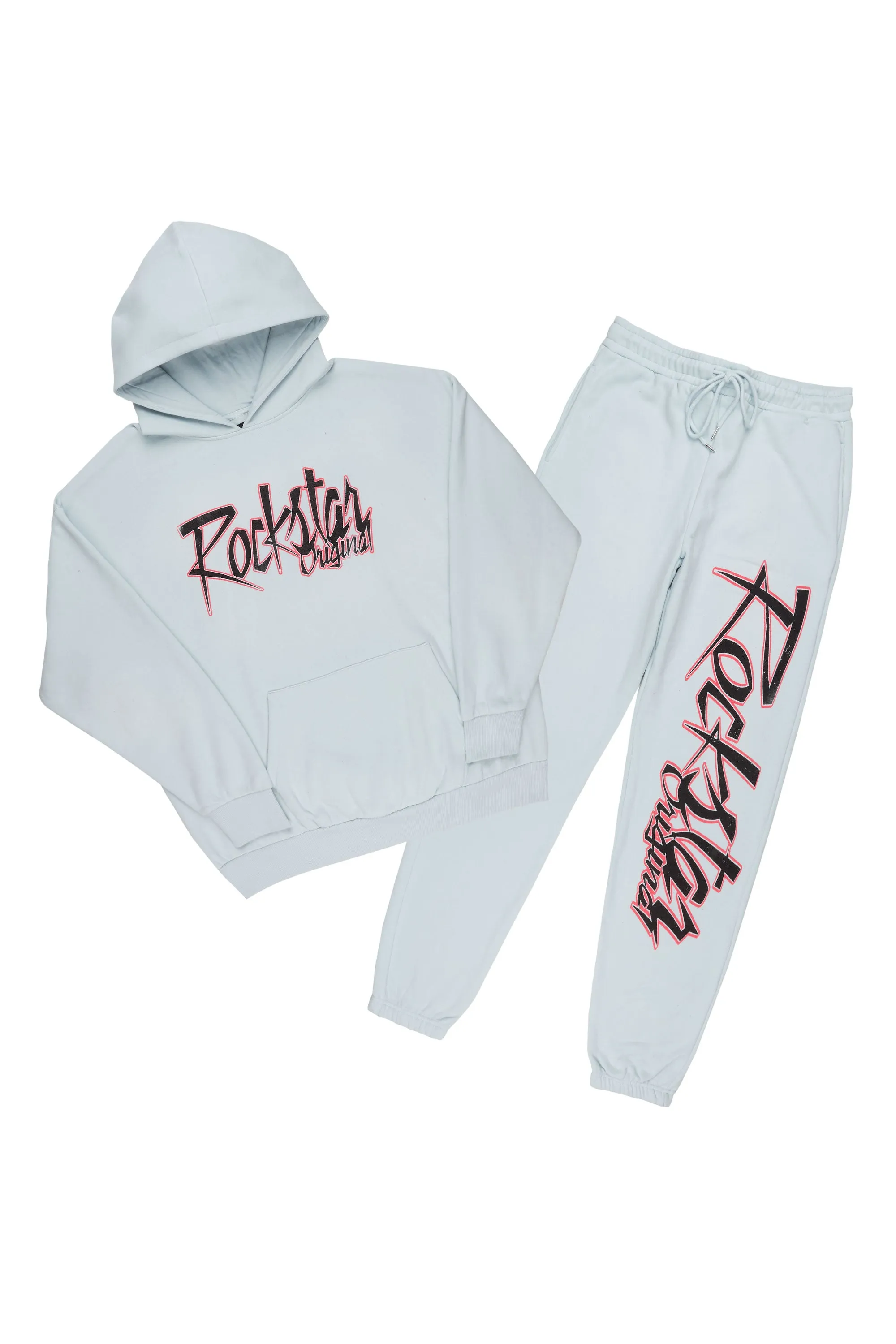 Kalibre Sky Blue Hoodie Trackset sold by Rockstar Original